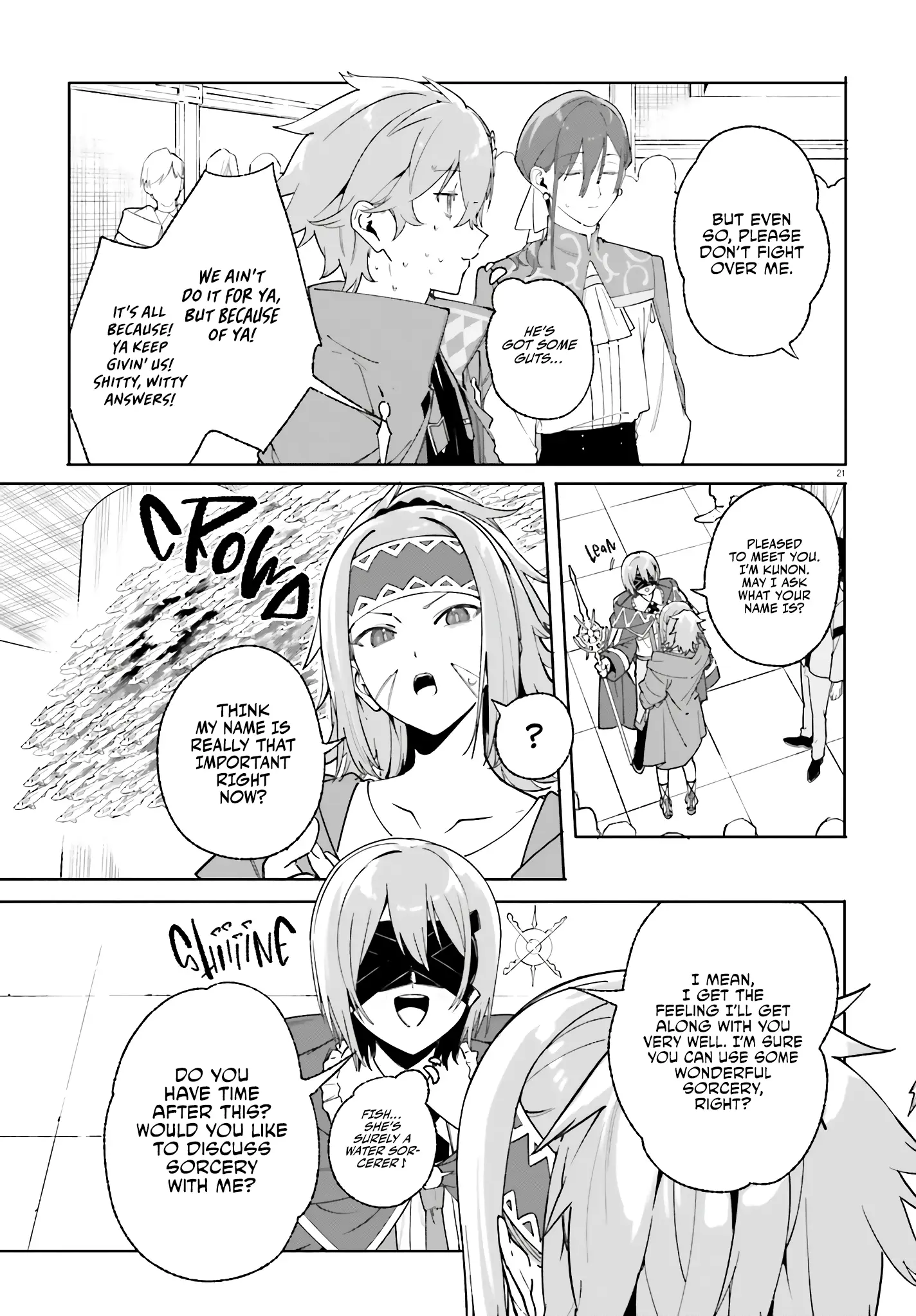 Read Kunon the Sorcerer Can See Manga Online