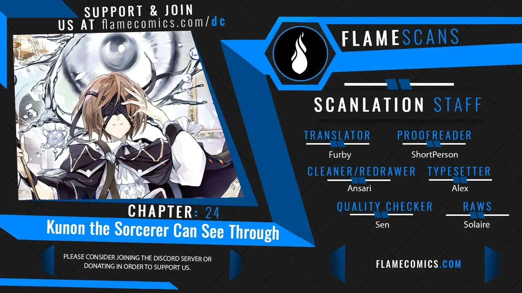 Read Kunon the Sorcerer Can See Manga Online