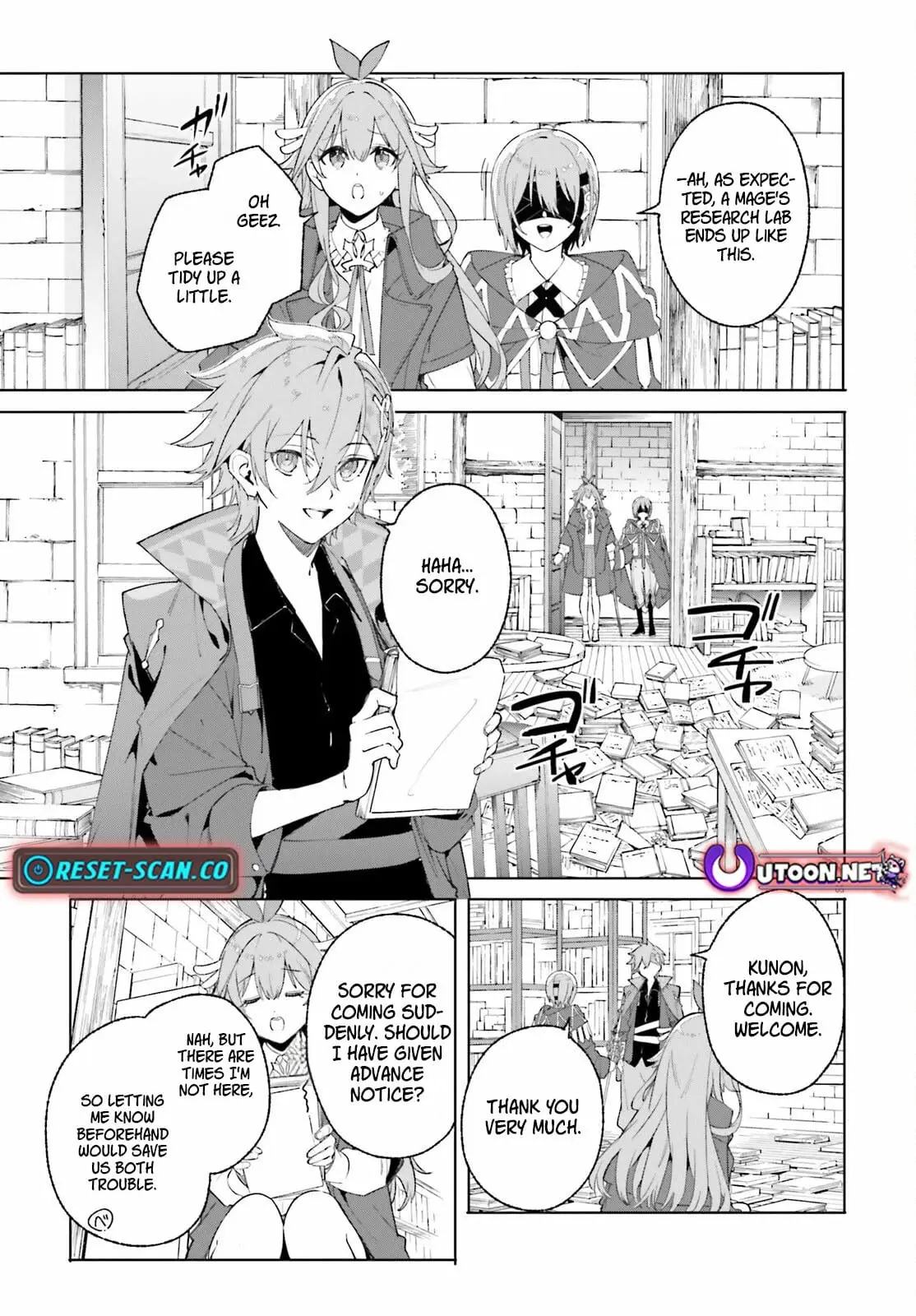 Read Kunon the Sorcerer Can See Manga Online