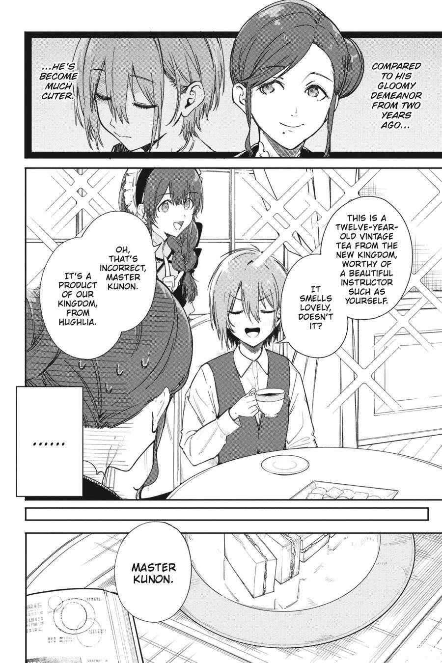 Read Kunon the Sorcerer Can See Manga Online