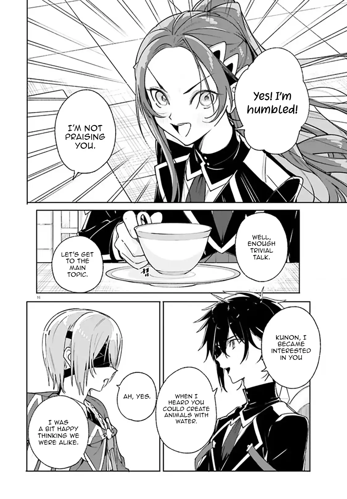 Read Kunon the Sorcerer Can See Manga Online