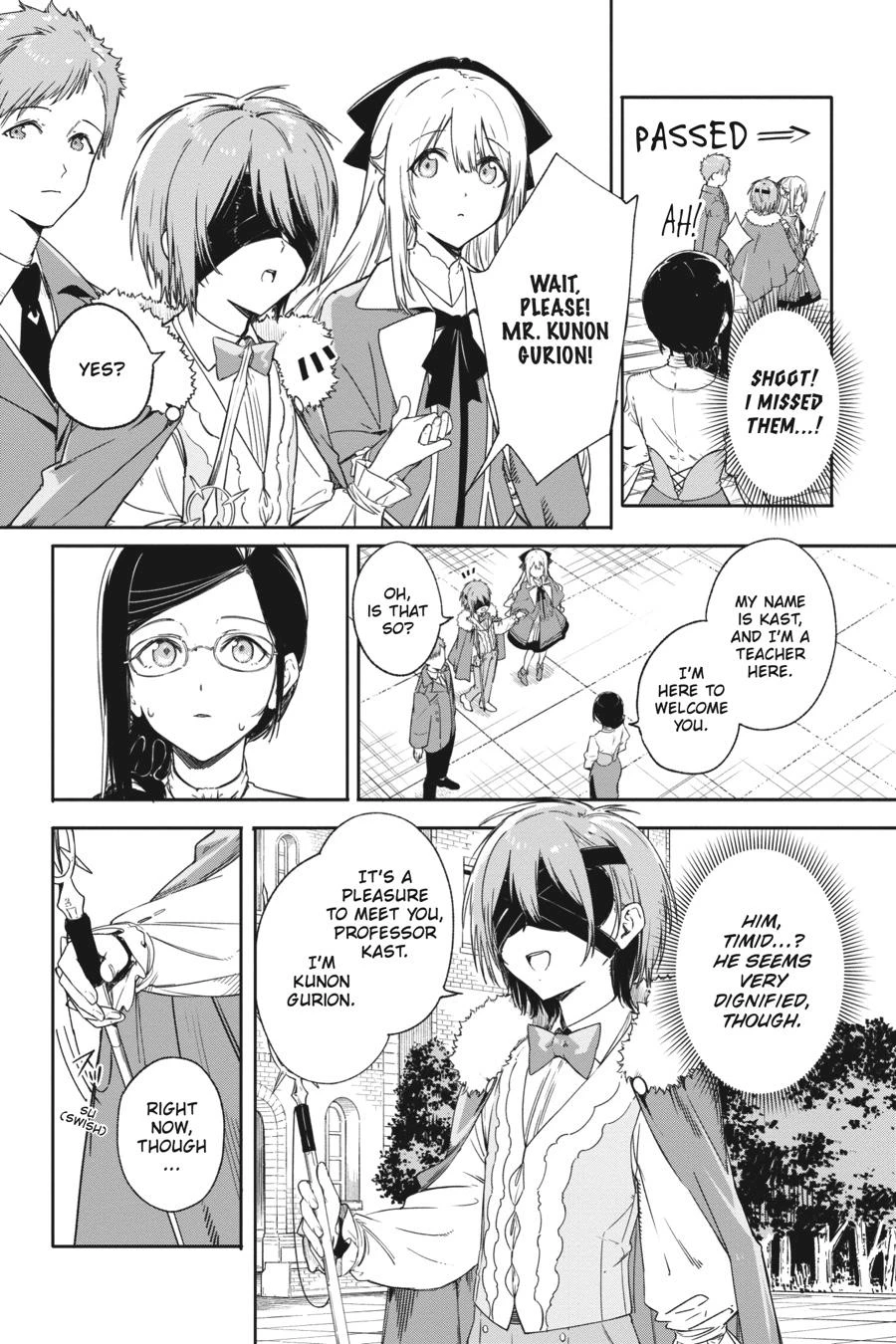 Read Kunon the Sorcerer Can See Manga Online