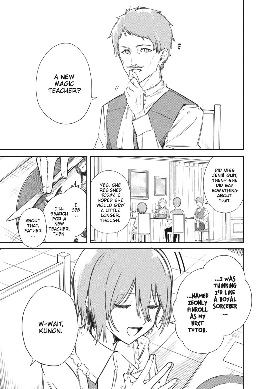 Read Kunon the Sorcerer Can See Manga Online