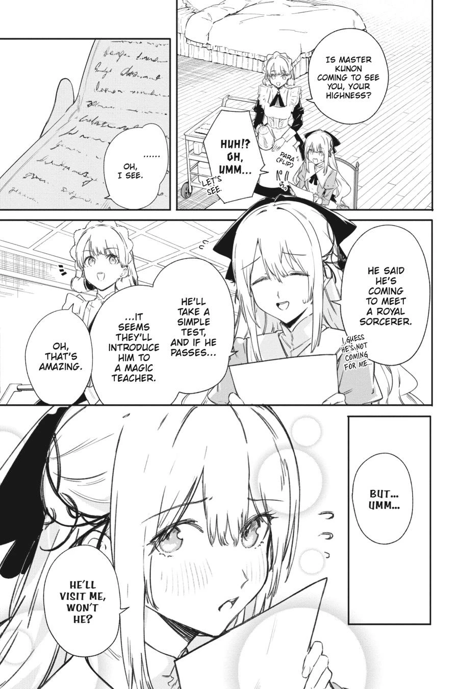 Read Kunon the Sorcerer Can See Manga Online