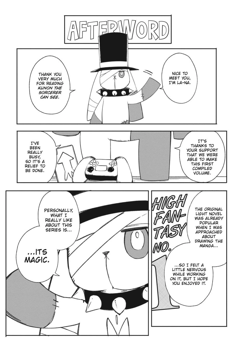 Read Kunon the Sorcerer Can See Manga Online