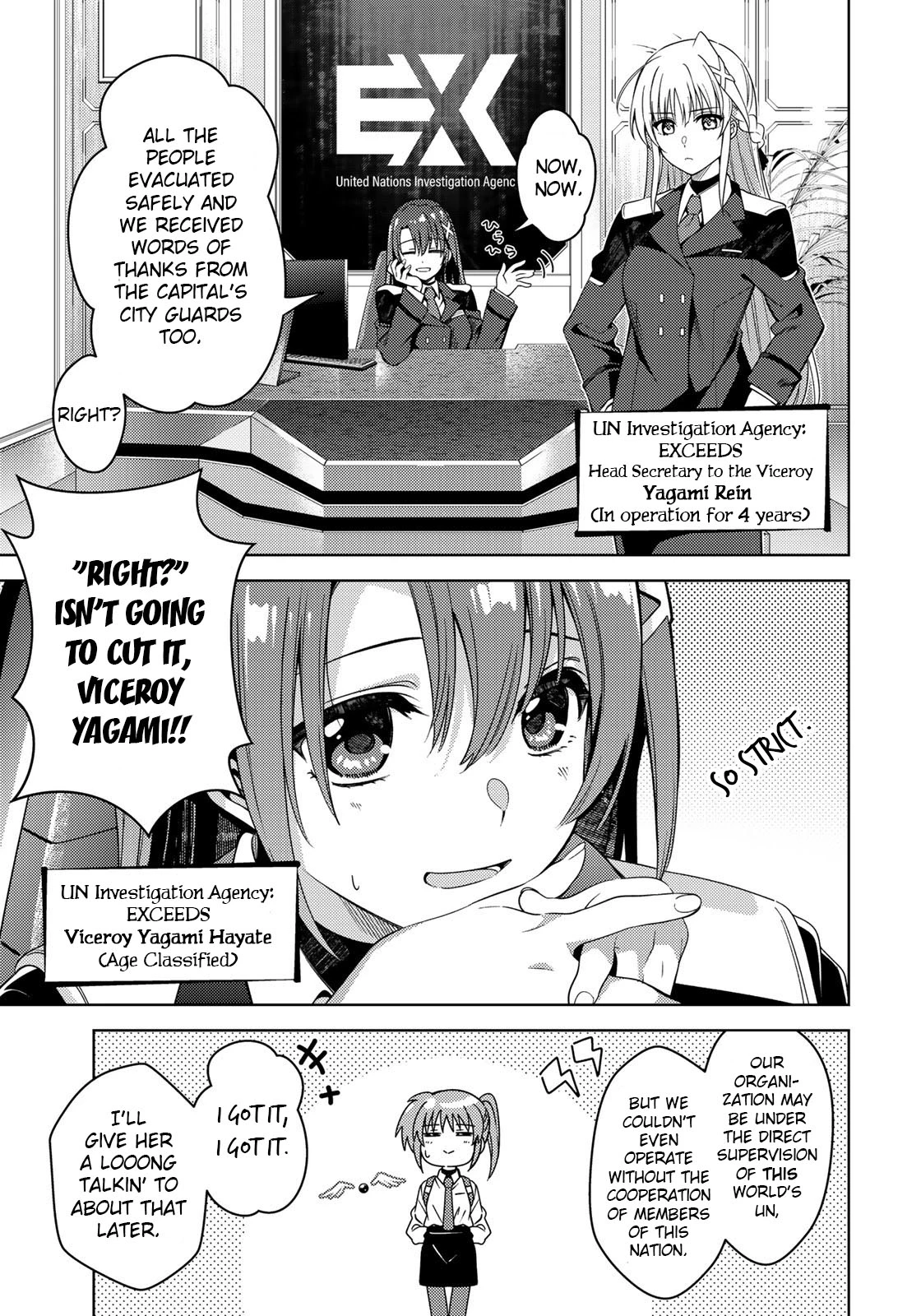 Read Mahou Shoujo Lyrical Nanoha EXCEEDS Manga Online