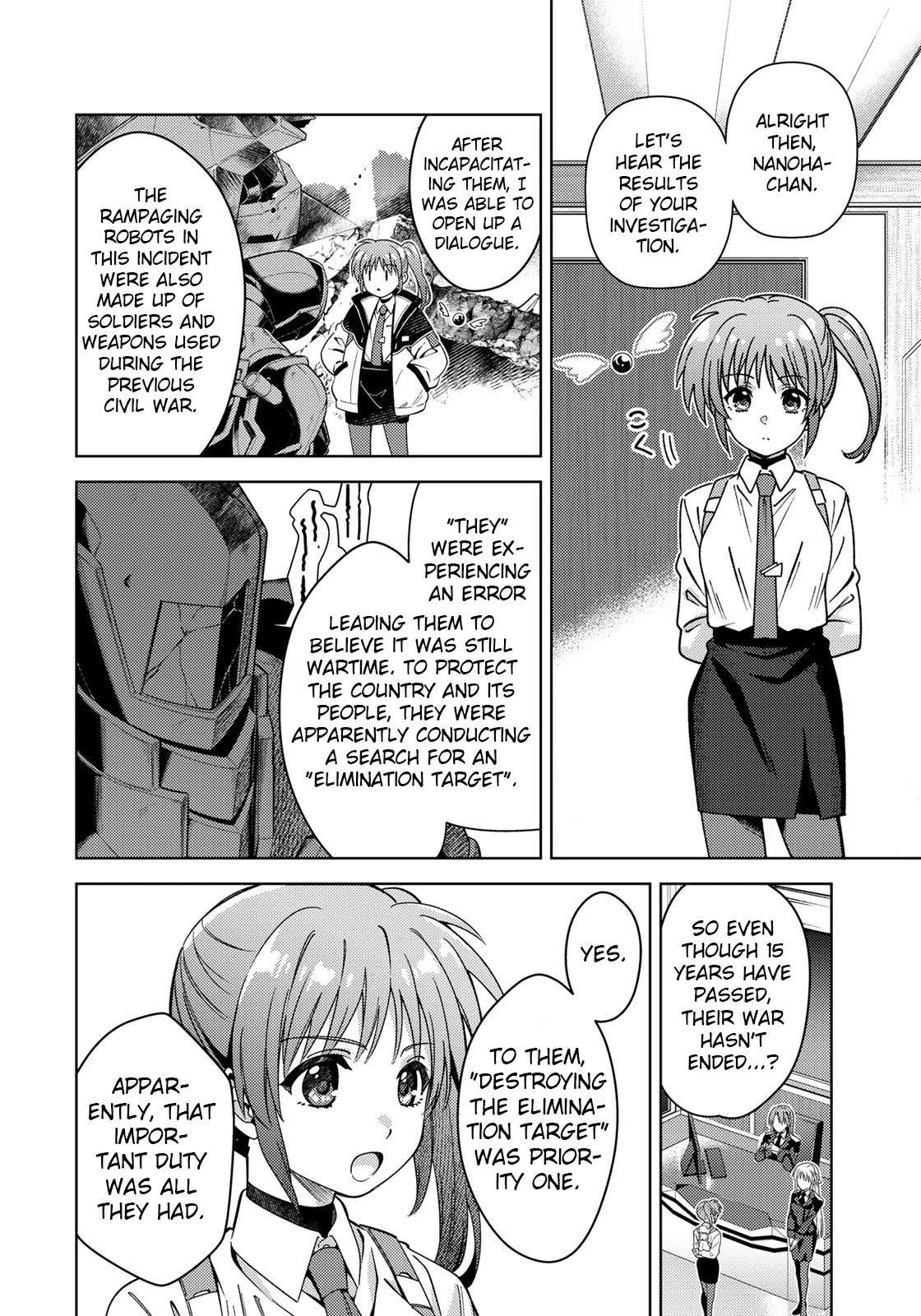 Read Mahou Shoujo Lyrical Nanoha EXCEEDS Manga Online