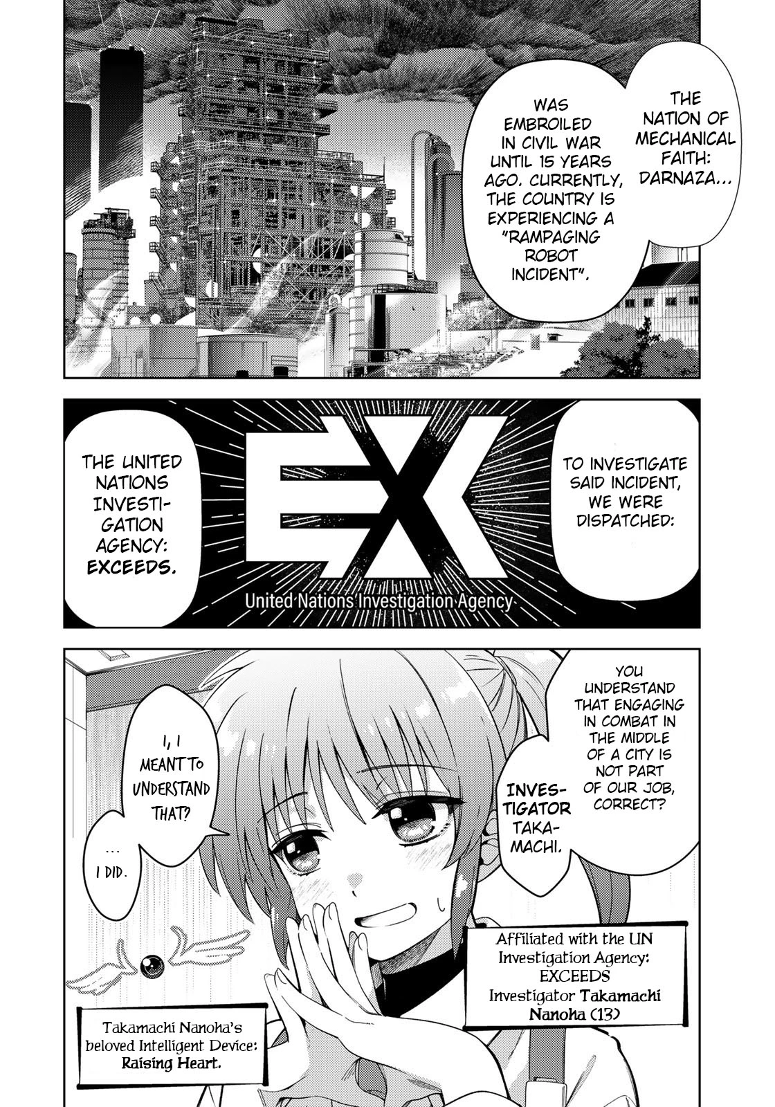 Read Mahou Shoujo Lyrical Nanoha EXCEEDS Manga Online