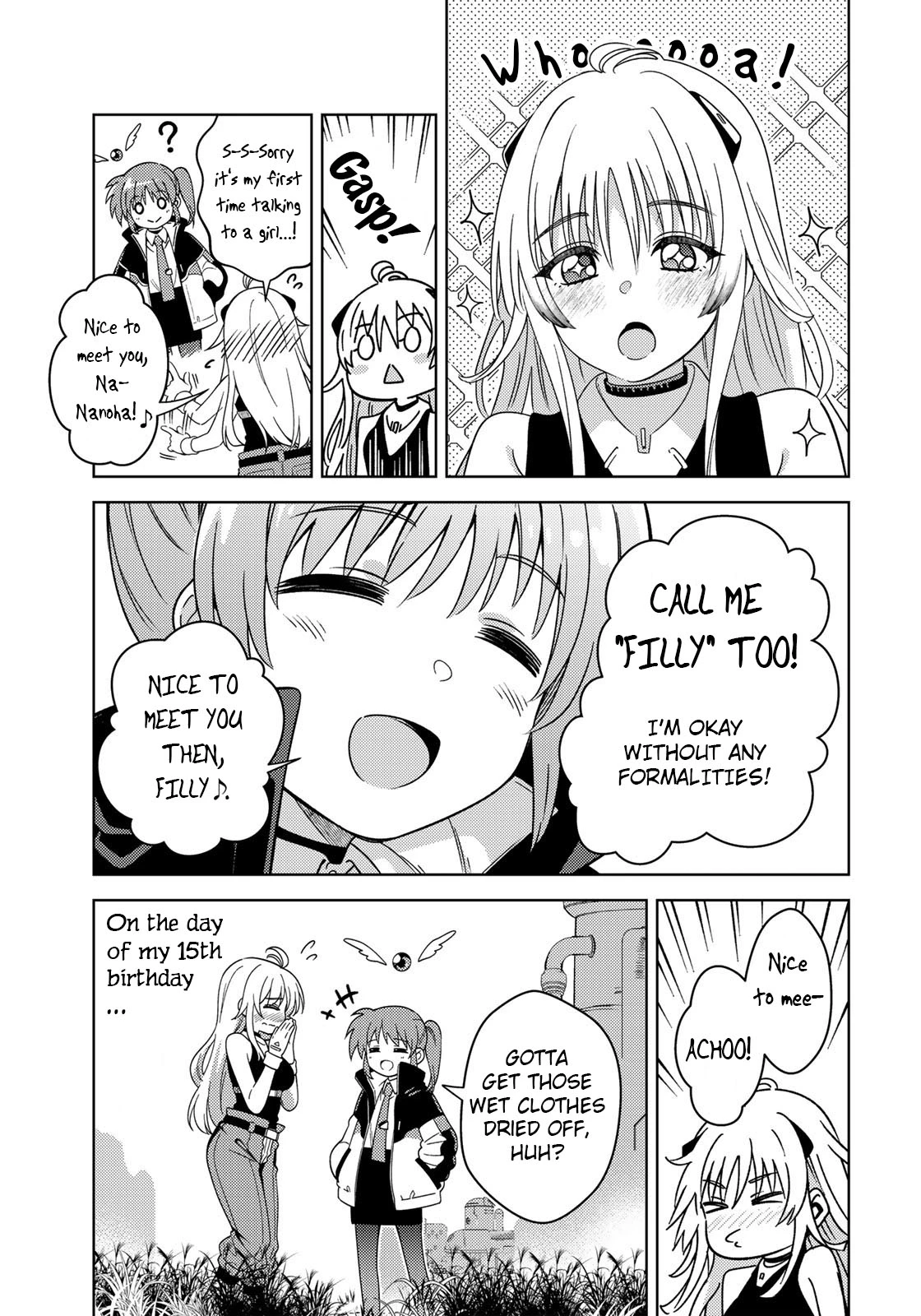 Read Mahou Shoujo Lyrical Nanoha EXCEEDS Manga Online