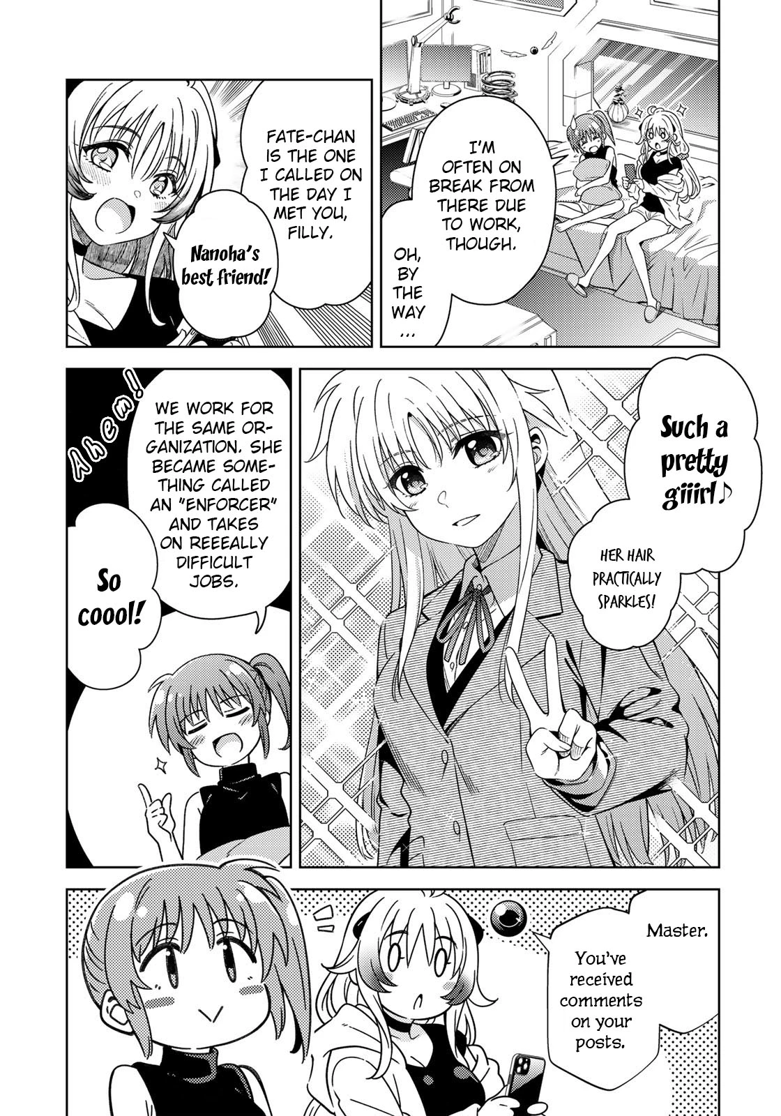 Read Mahou Shoujo Lyrical Nanoha EXCEEDS Manga Online
