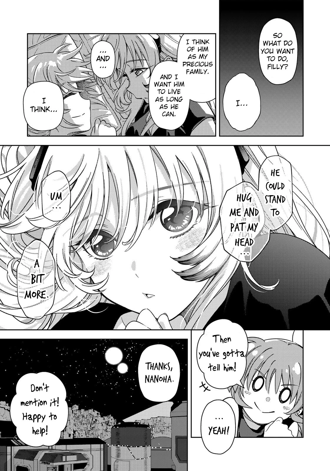 Read Mahou Shoujo Lyrical Nanoha EXCEEDS Manga Online