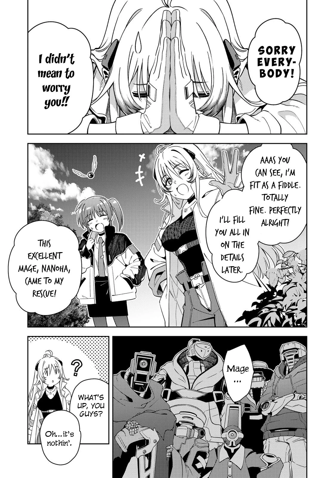 Read Mahou Shoujo Lyrical Nanoha EXCEEDS Manga Online