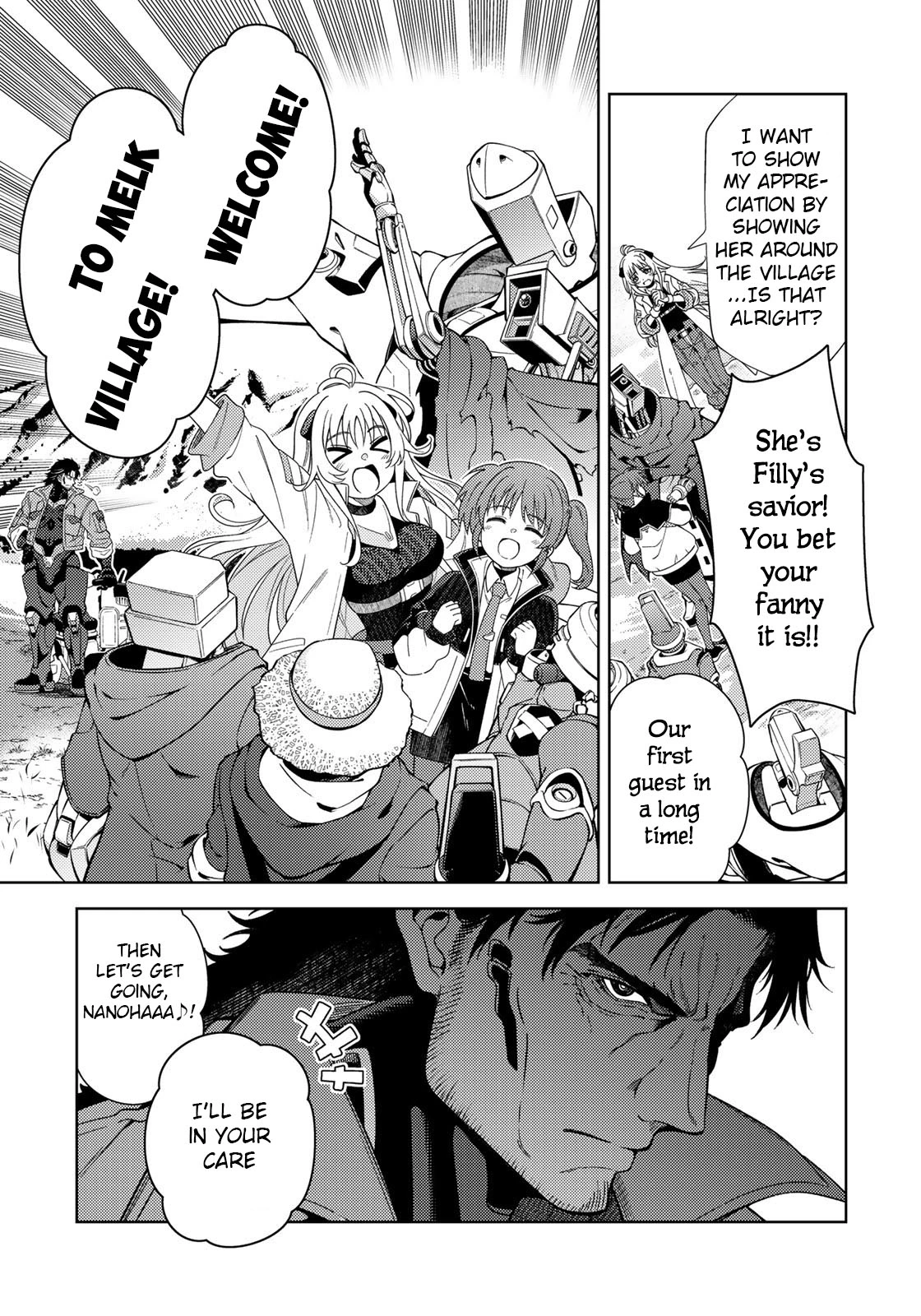 Read Mahou Shoujo Lyrical Nanoha EXCEEDS Manga Online