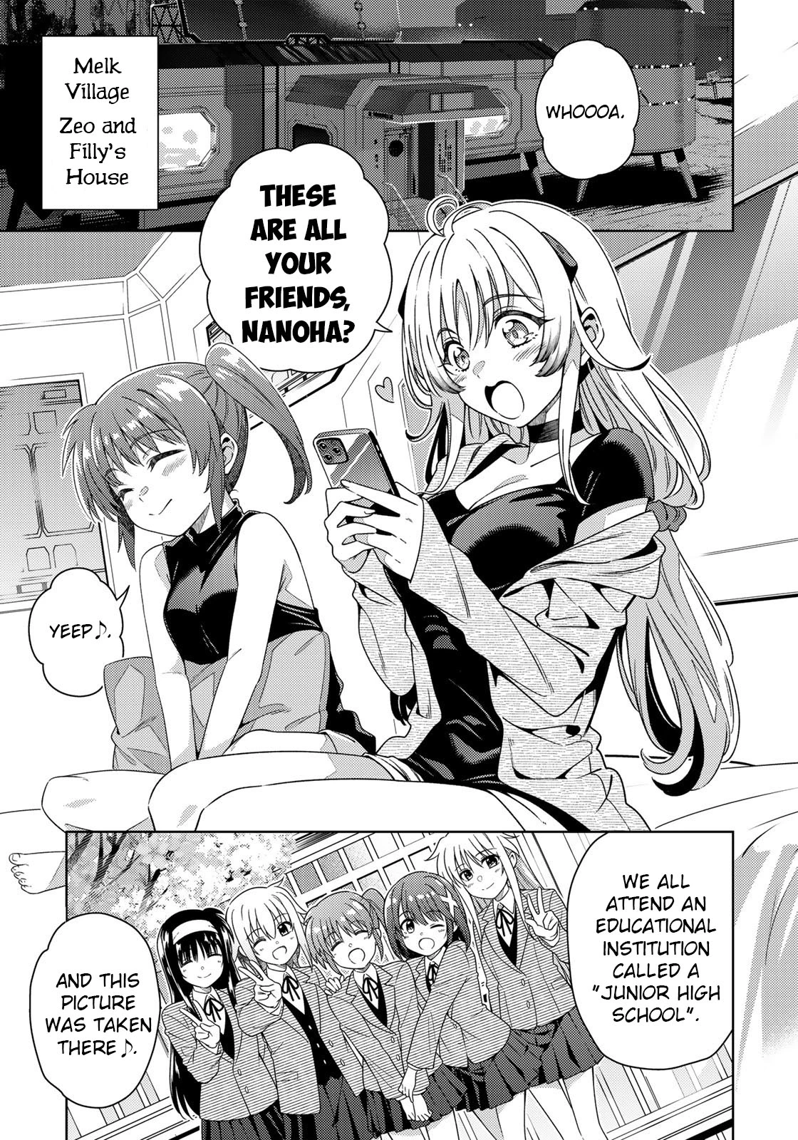 Read Mahou Shoujo Lyrical Nanoha EXCEEDS Manga Online