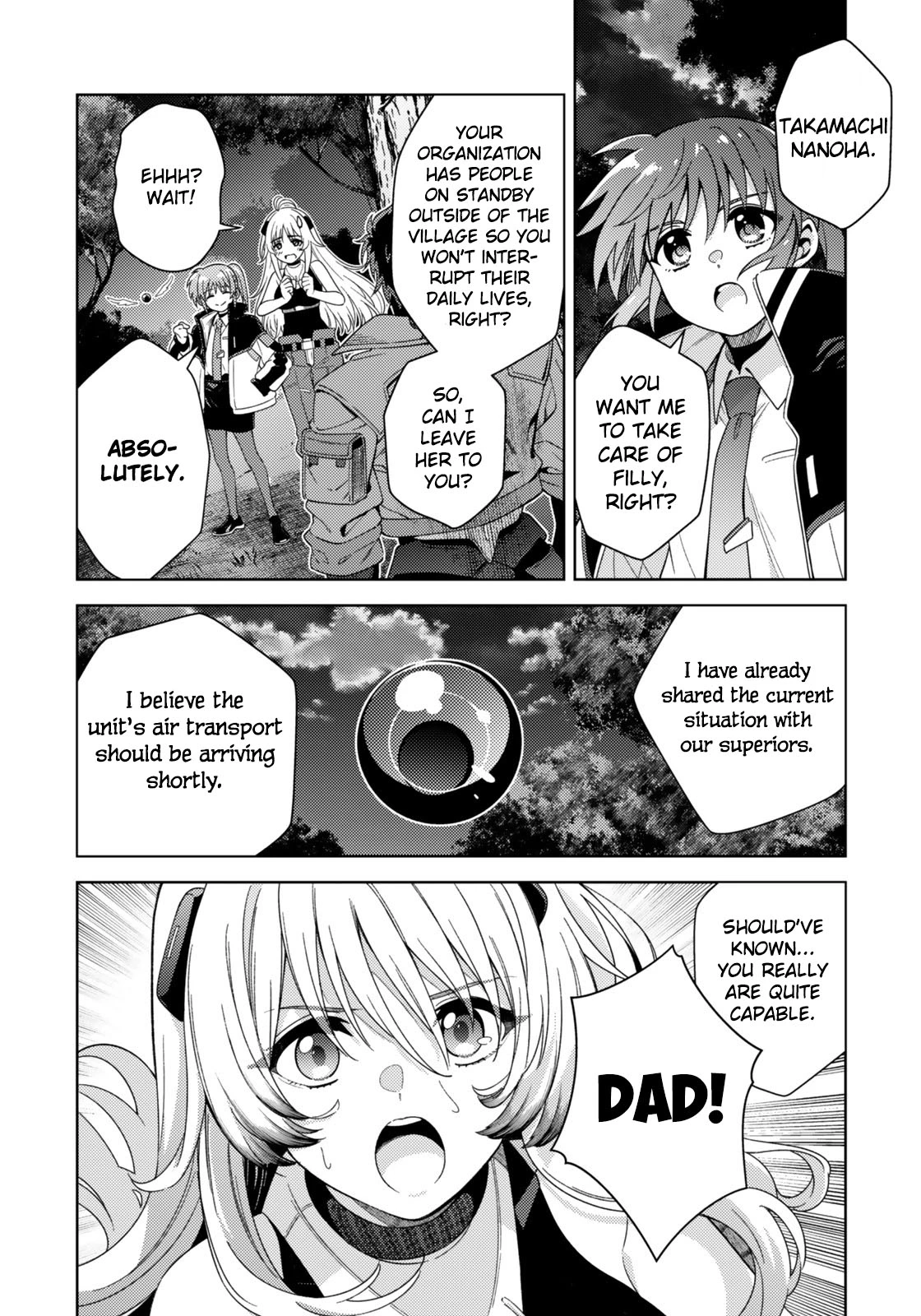 Read Mahou Shoujo Lyrical Nanoha EXCEEDS Manga Online