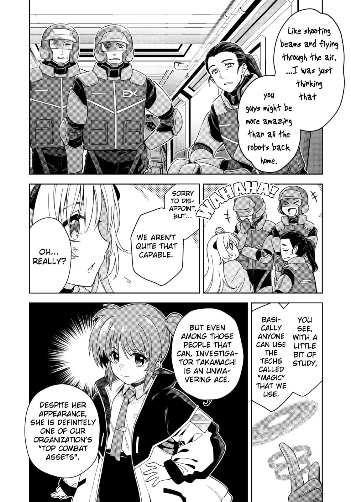 Read Mahou Shoujo Lyrical Nanoha EXCEEDS Manga Online