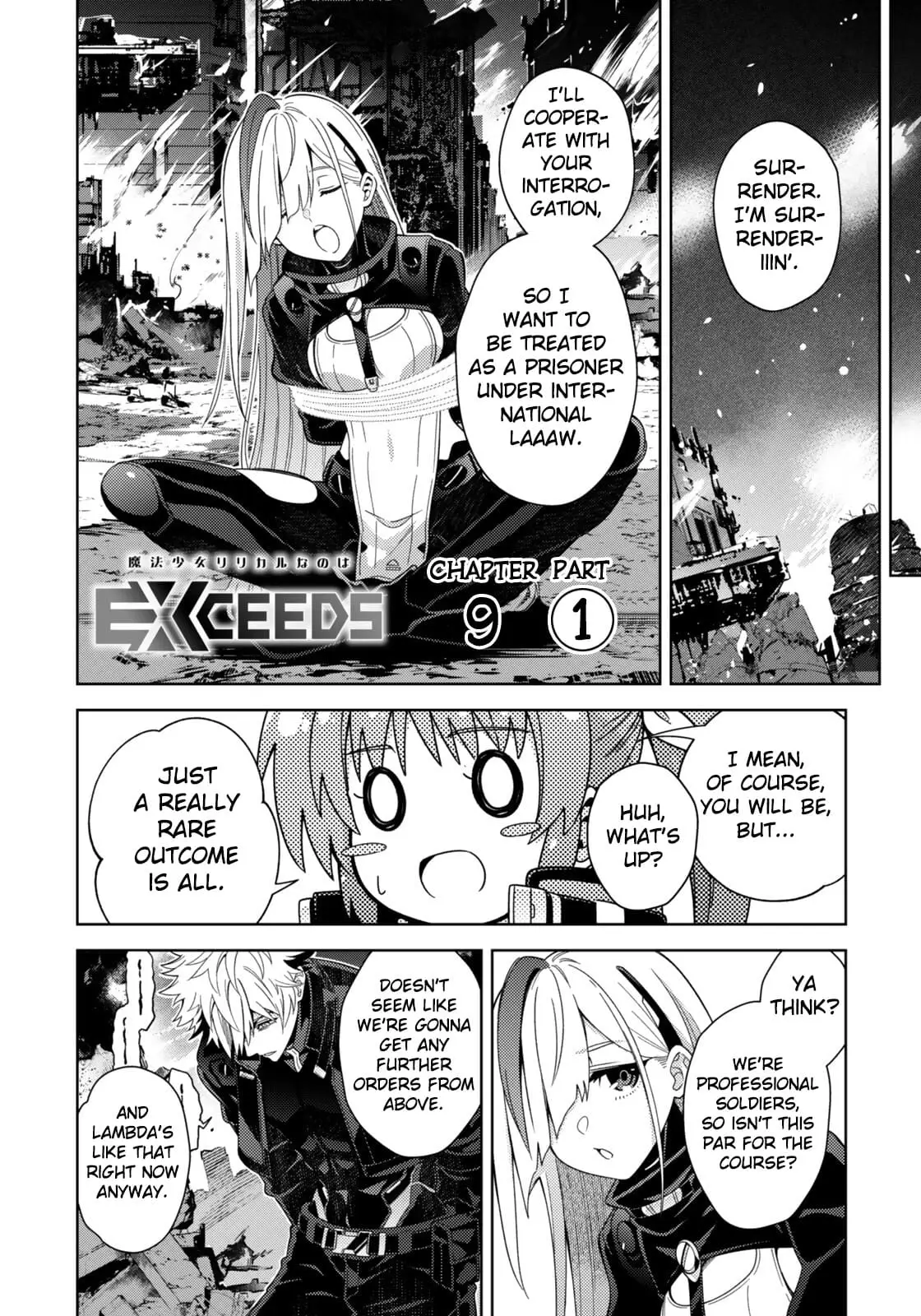 Read Mahou Shoujo Lyrical Nanoha EXCEEDS Manga Online