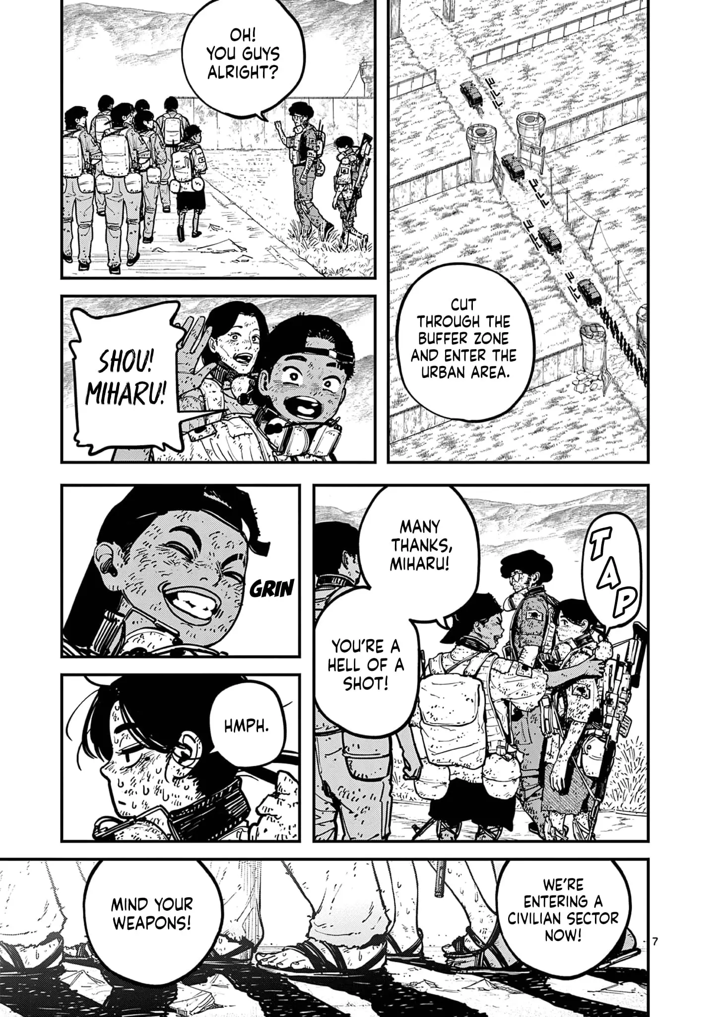 Read Miharu's Seat of War Manga Online