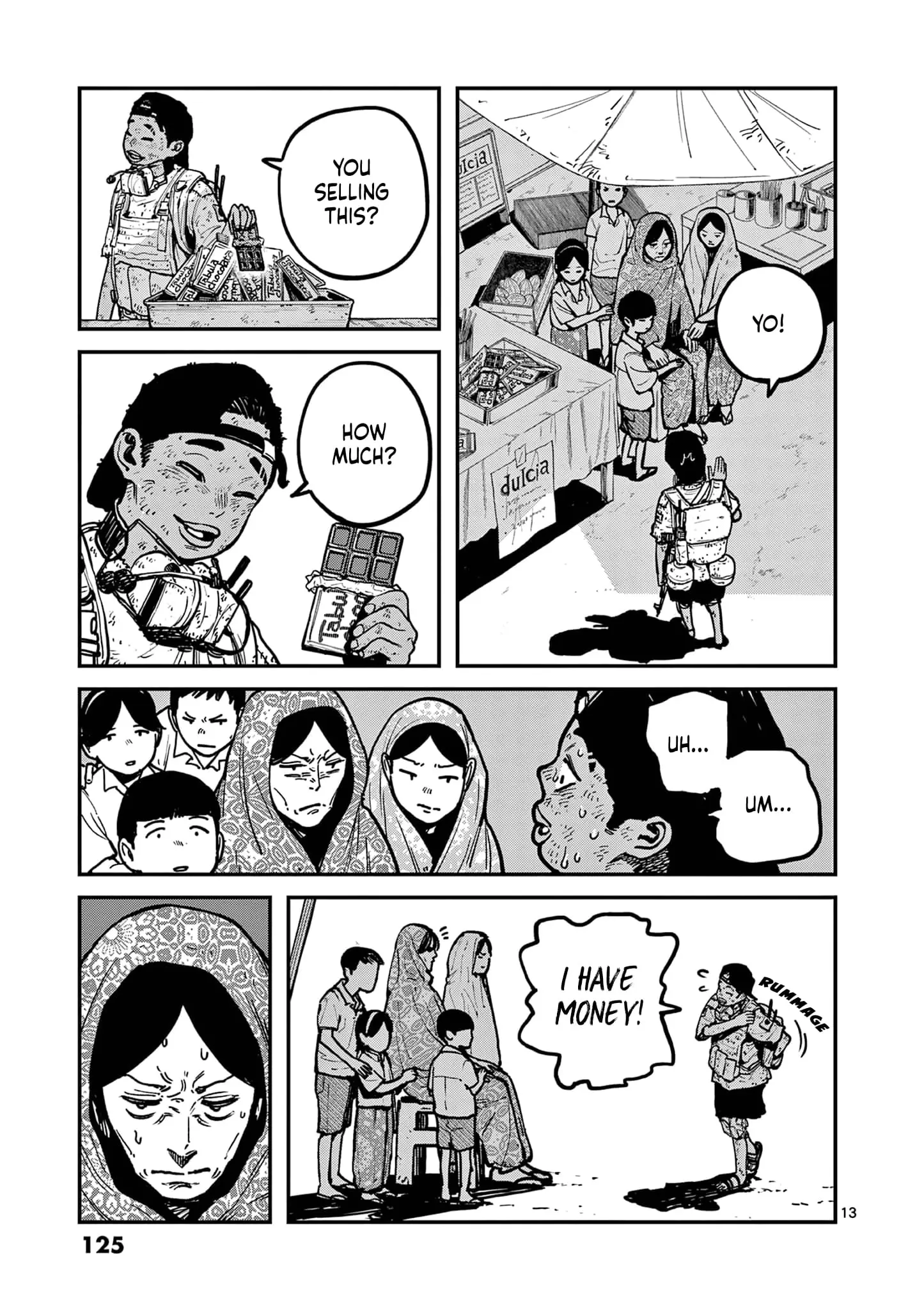 Read Miharu's Seat of War Manga Online