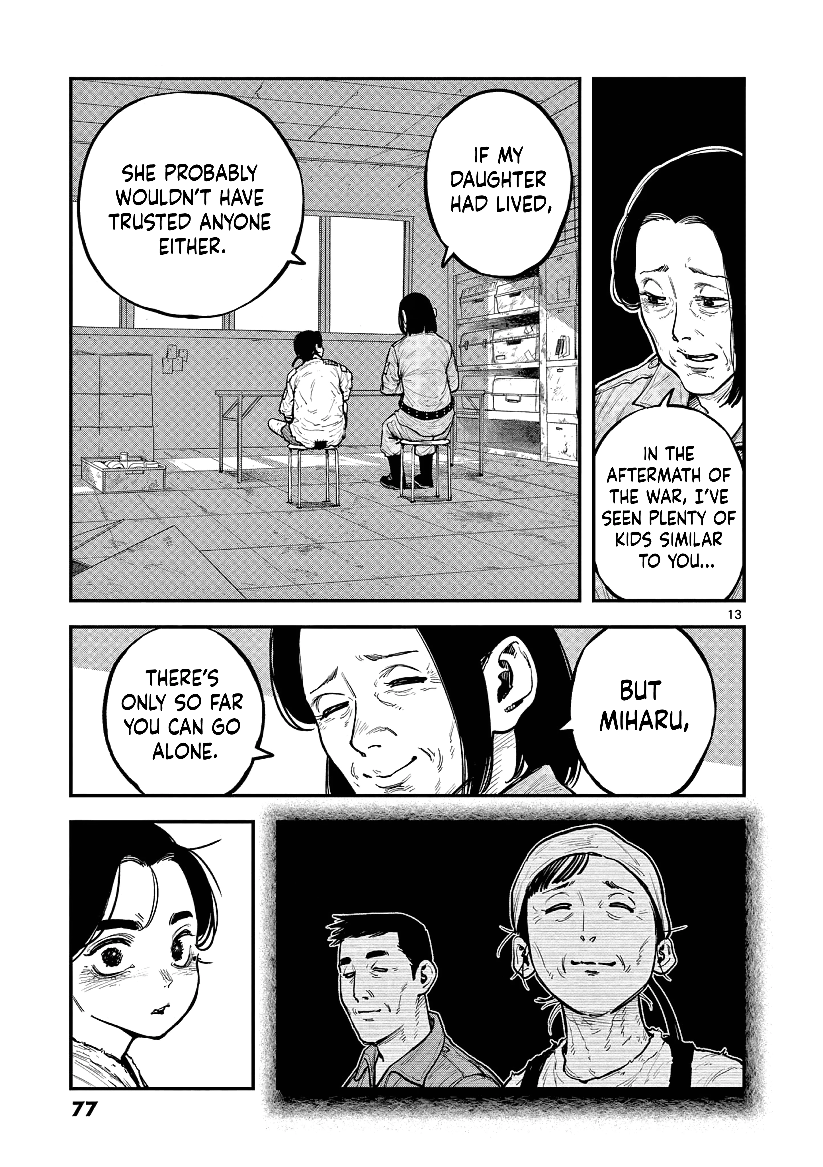 Read Miharu's Seat of War Manga Online