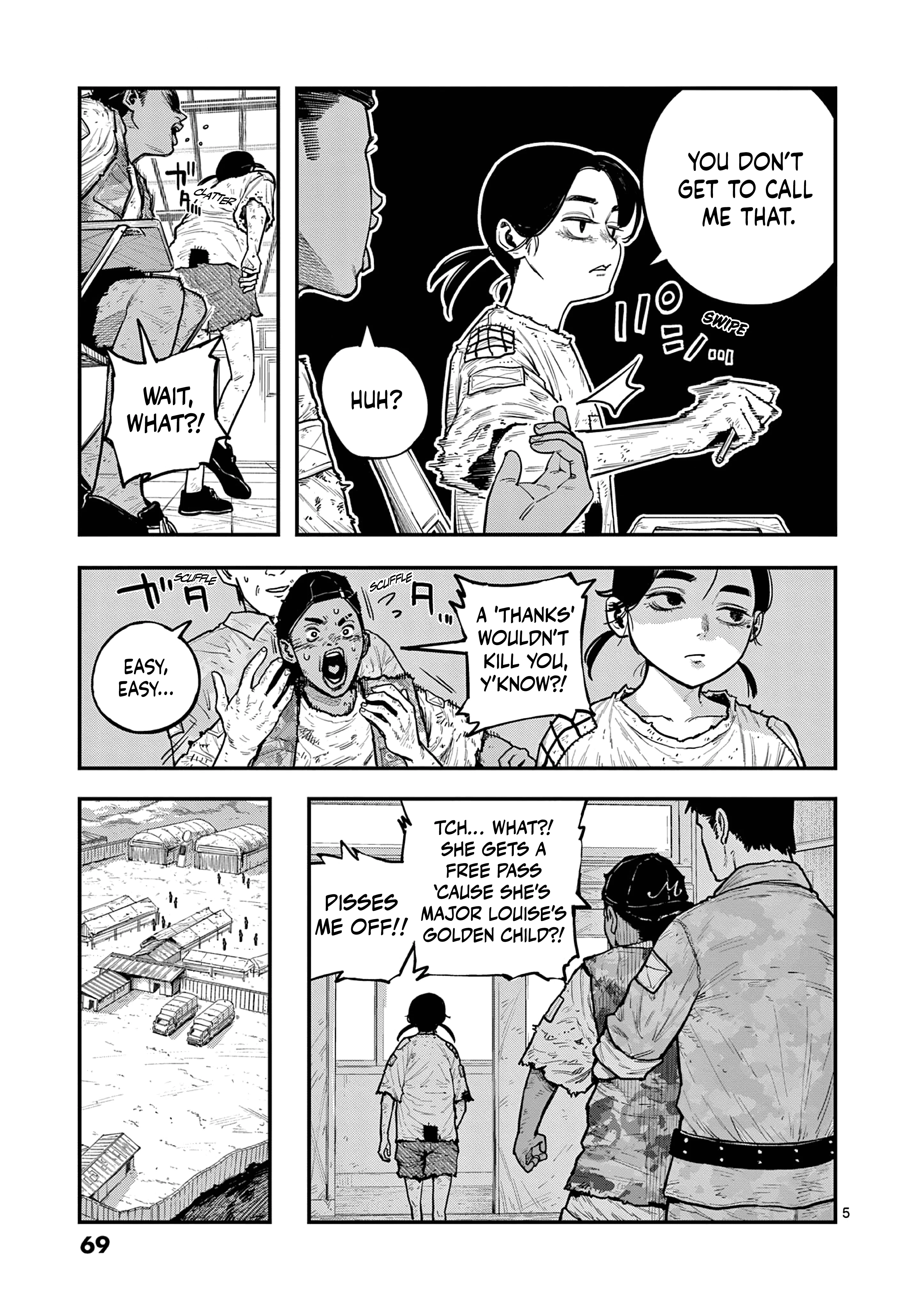 Read Miharu's Seat of War Manga Online