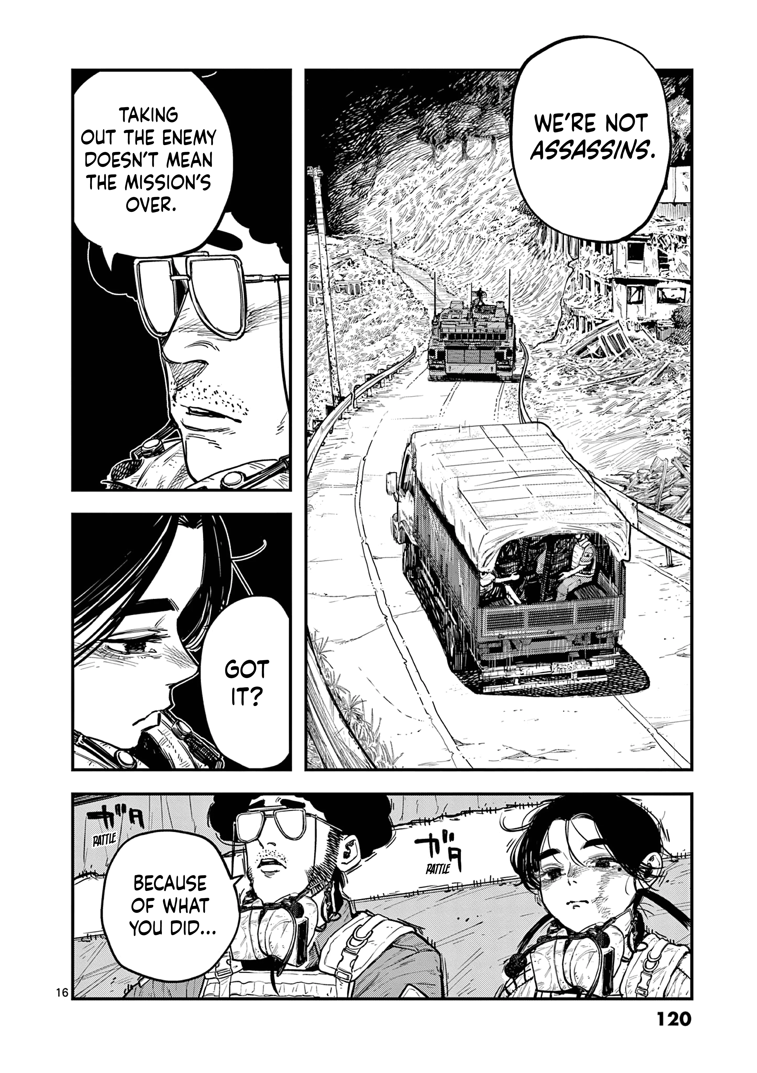 Read Miharu's Seat of War Manga Online