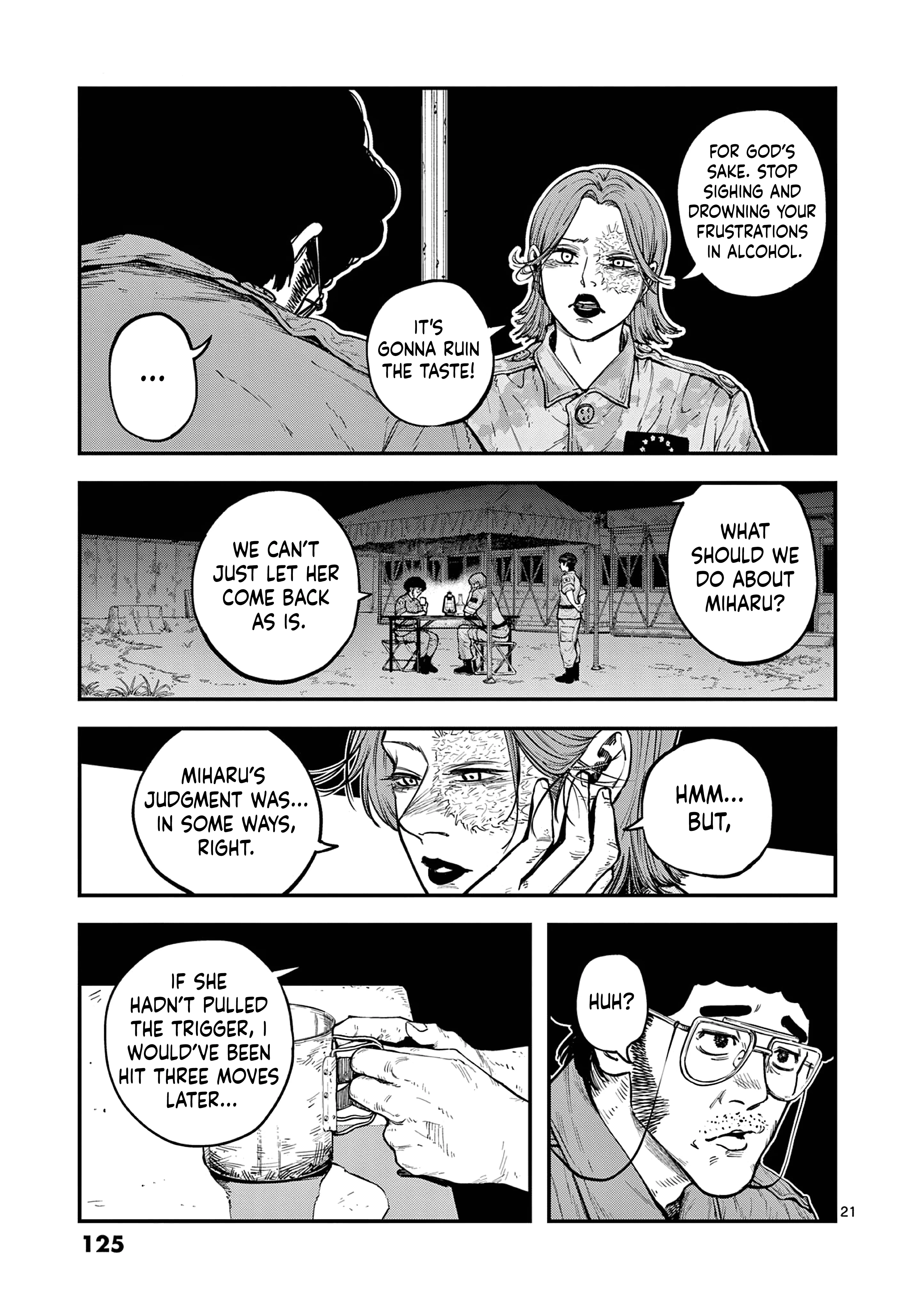 Read Miharu's Seat of War Manga Online