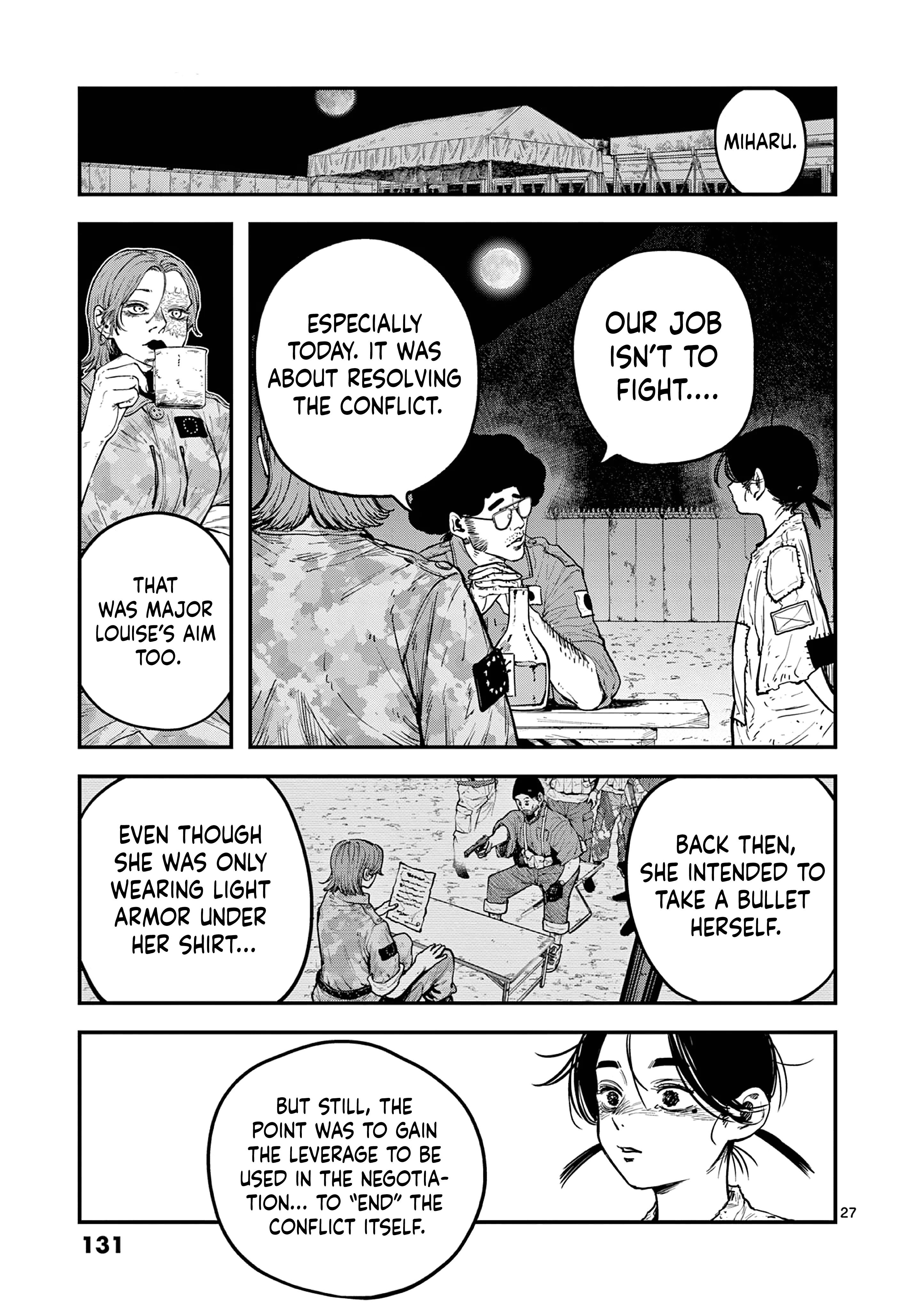 Read Miharu's Seat of War Manga Online