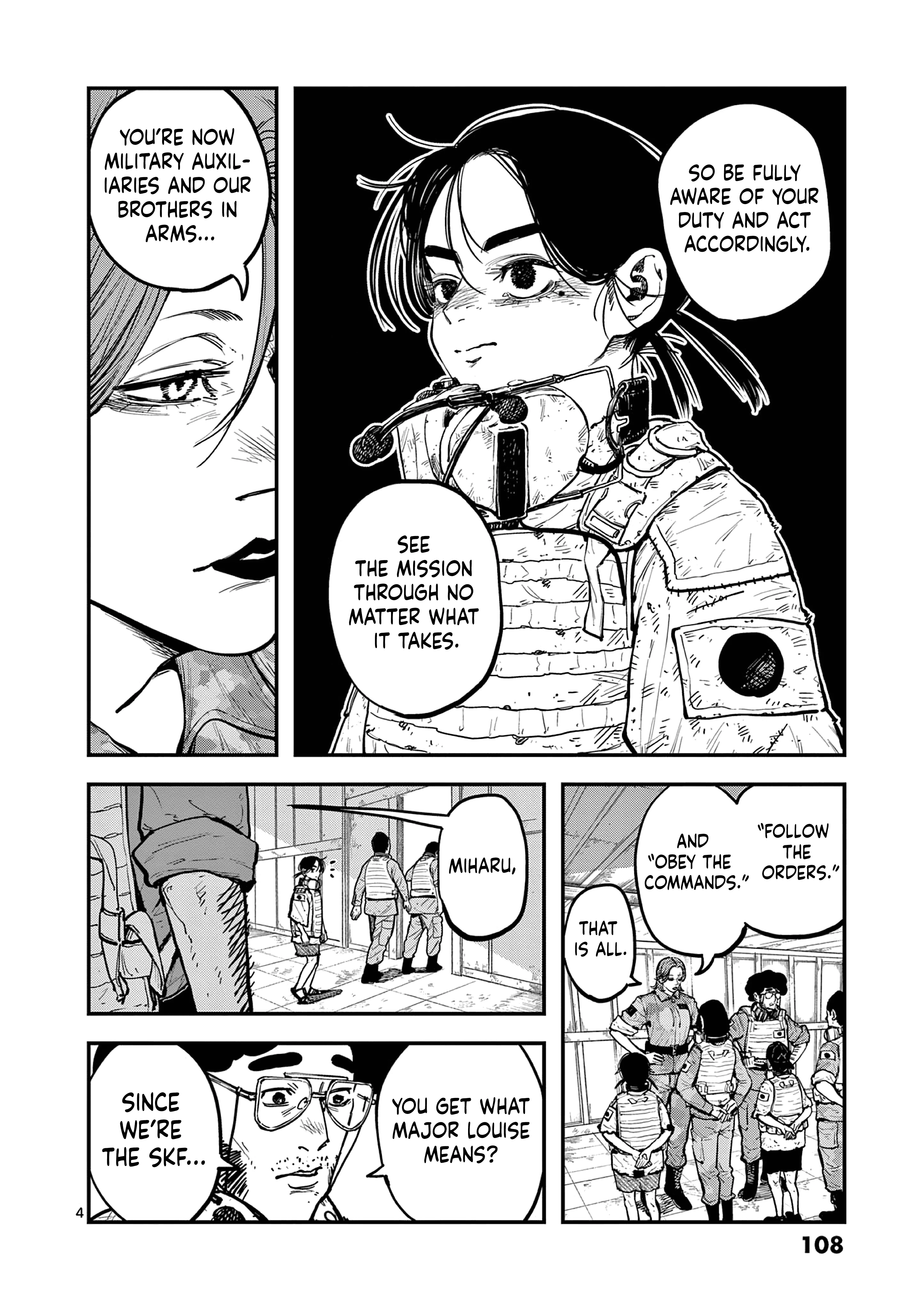 Read Miharu's Seat of War Manga Online