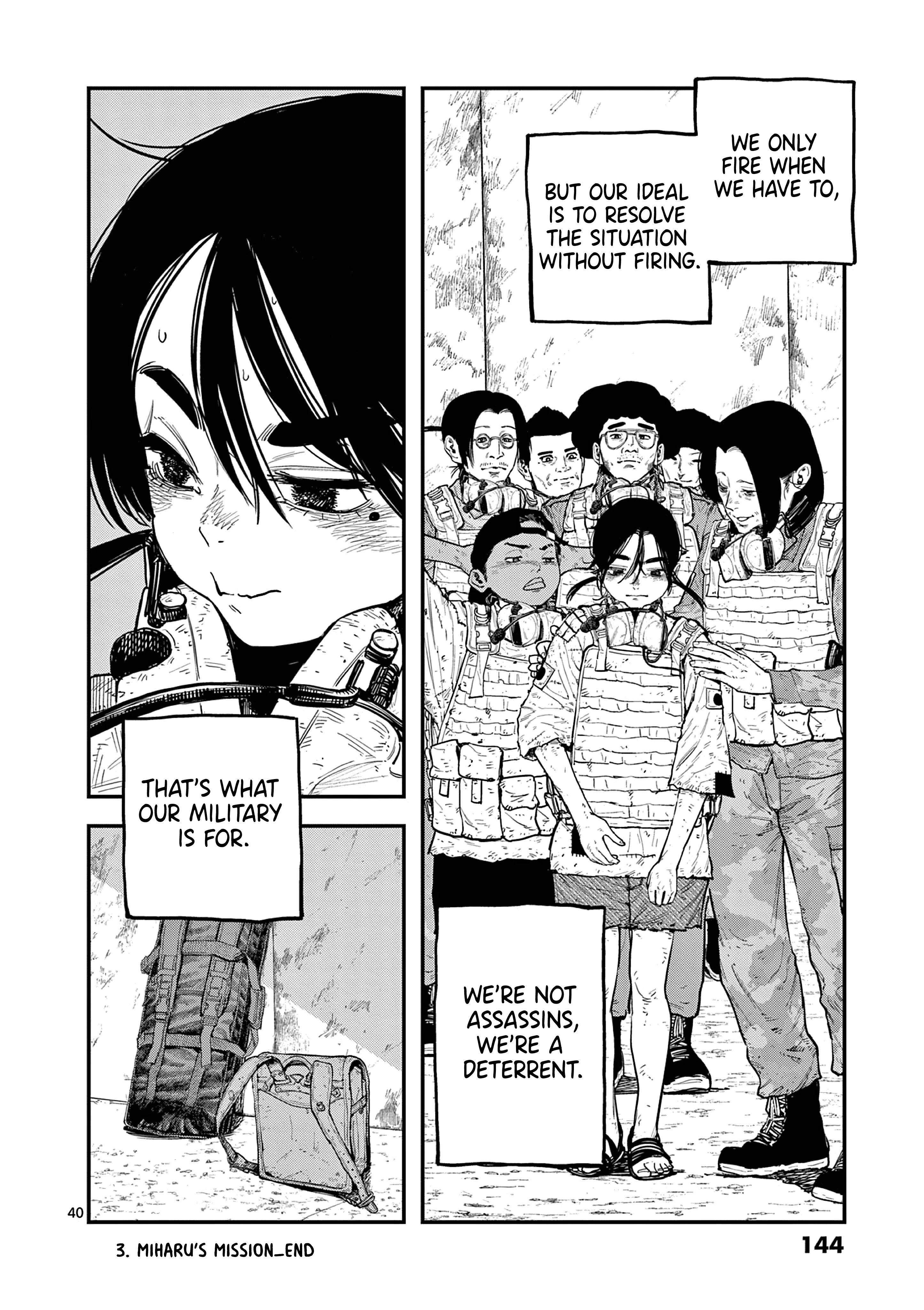 Read Miharu's Seat of War Manga Online