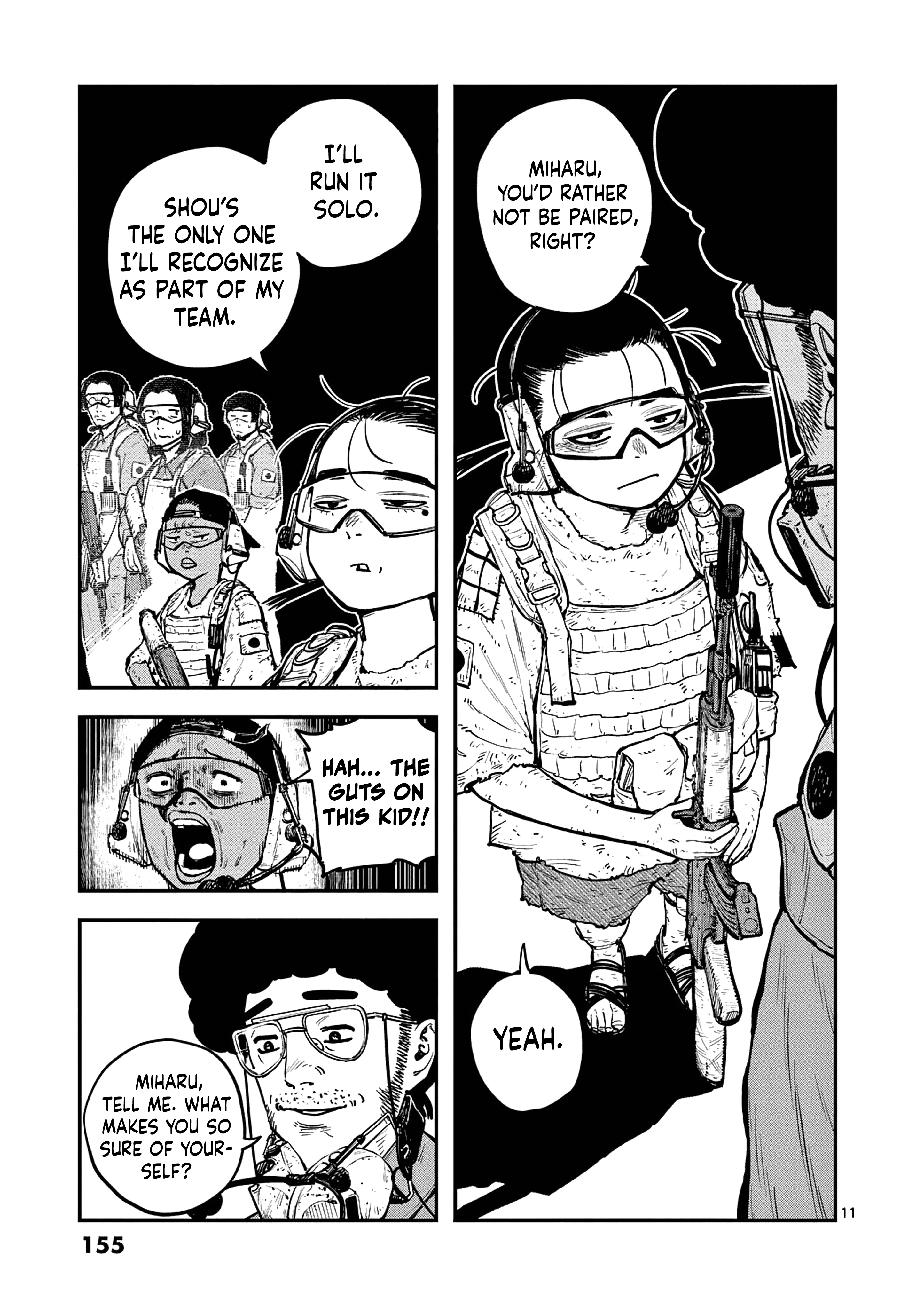 Read Miharu's Seat of War Manga Online