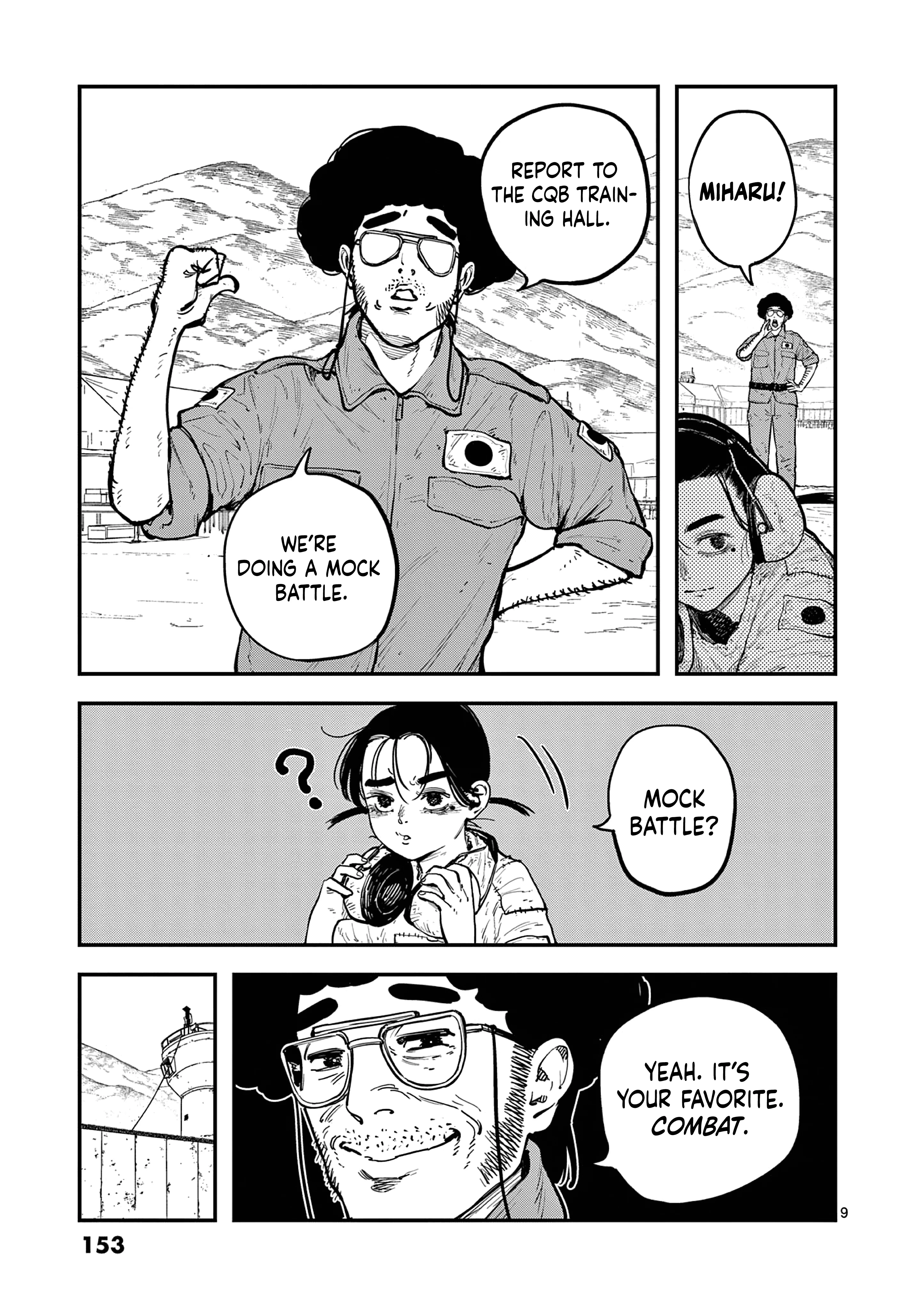 Read Miharu's Seat of War Manga Online