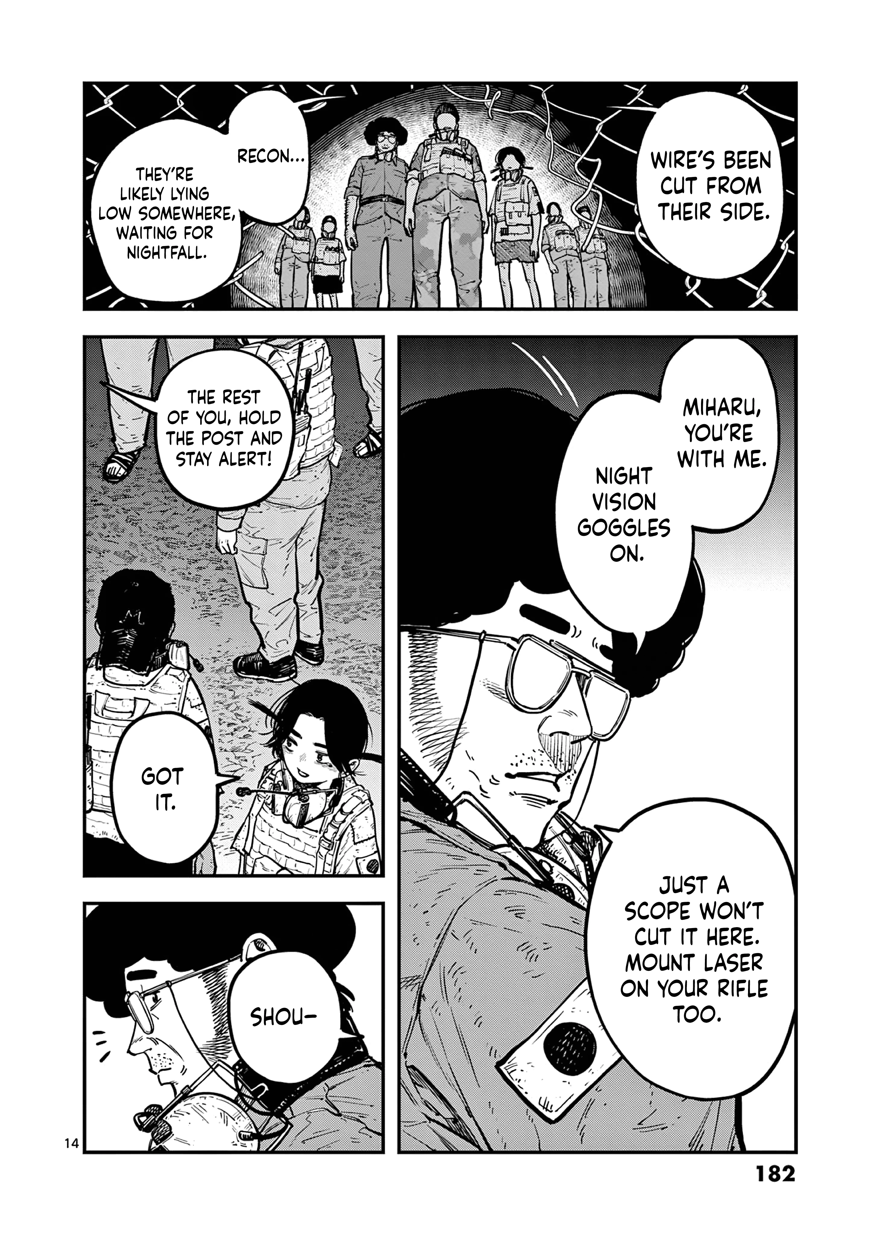 Read Miharu's Seat of War Manga Online