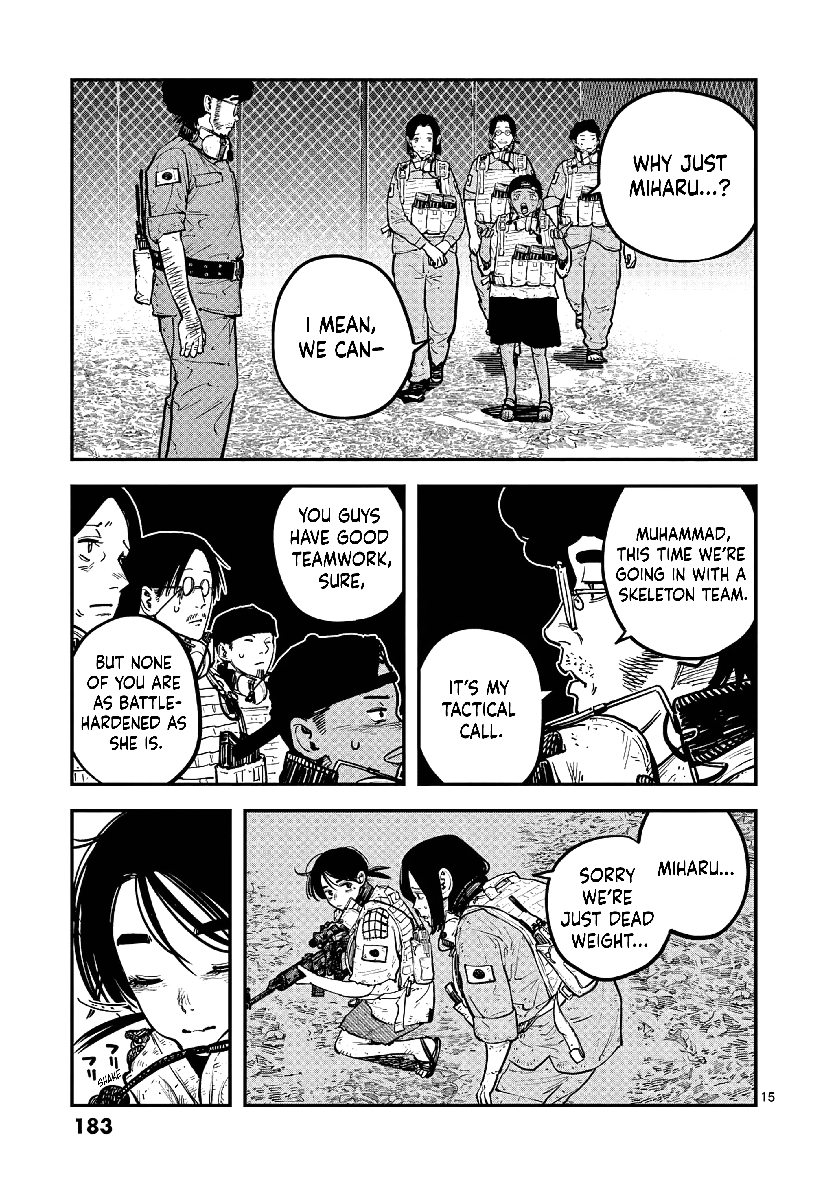 Read Miharu's Seat of War Manga Online
