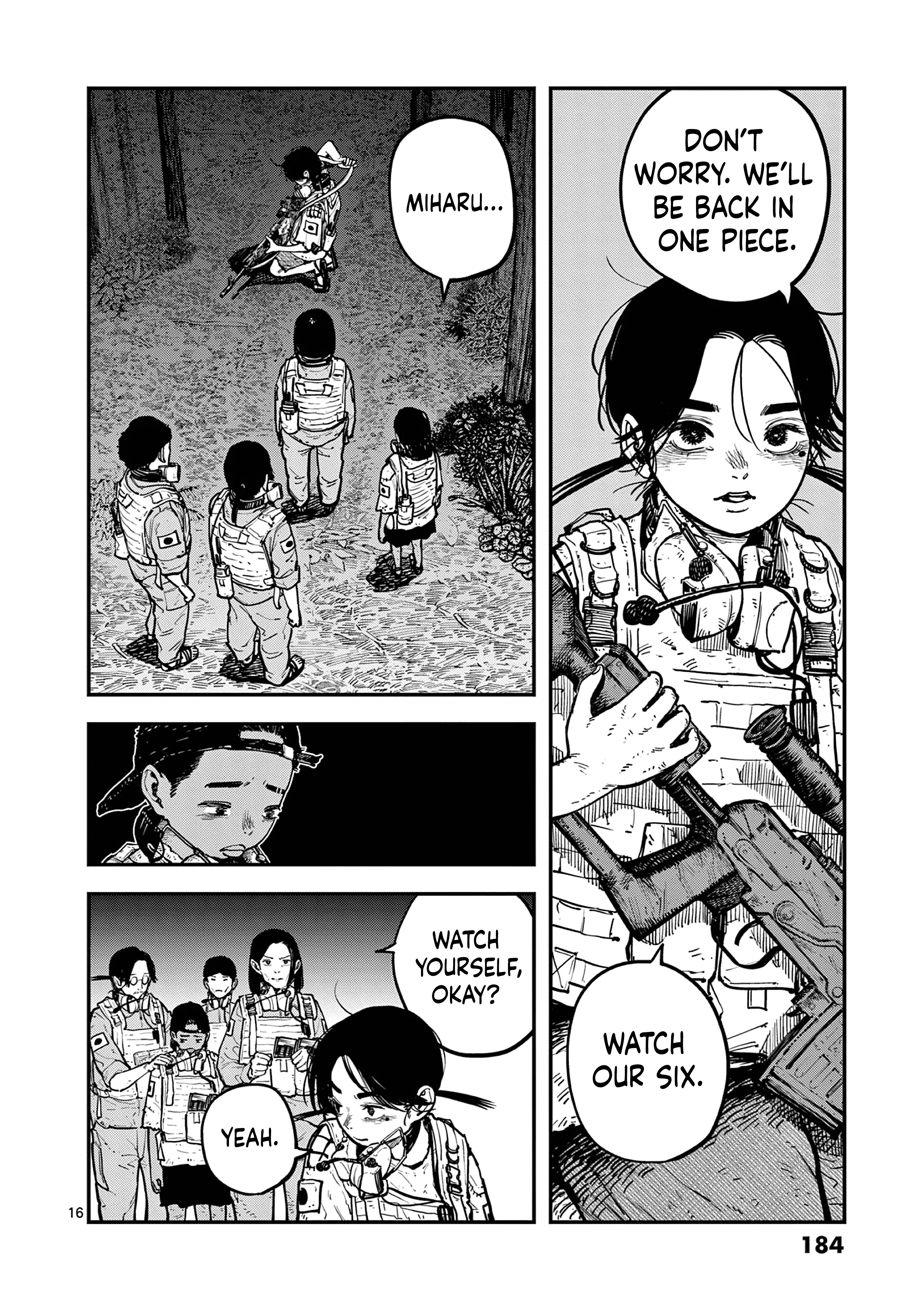 Read Miharu's Seat of War Manga Online