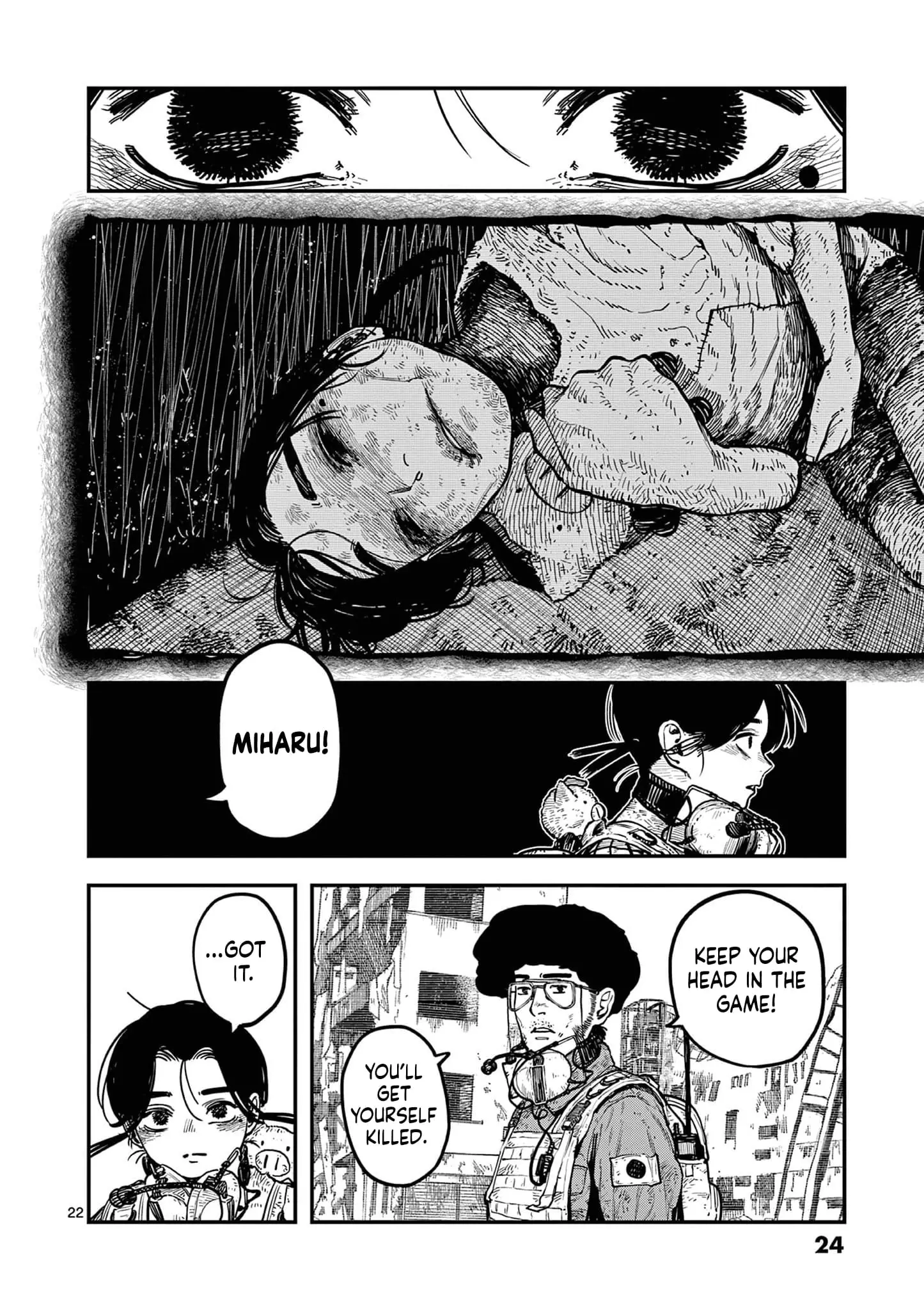 Read Miharu's Seat of War Manga Online