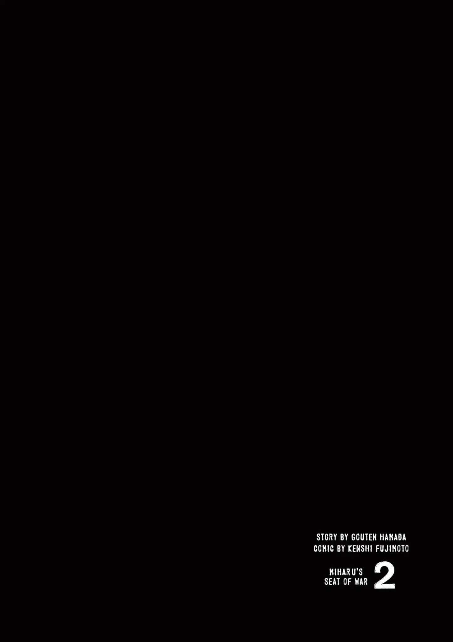 Read Miharu's Seat of War Manga Online