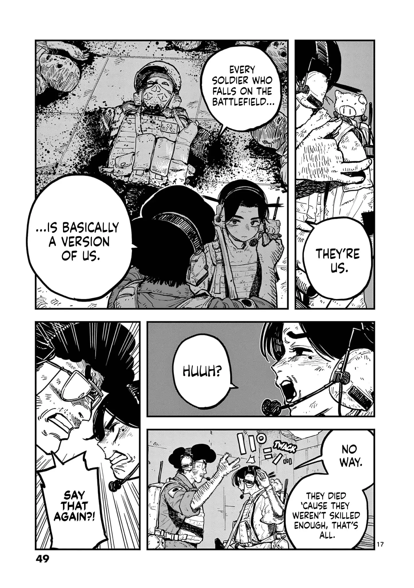 Read Miharu's Seat of War Manga Online