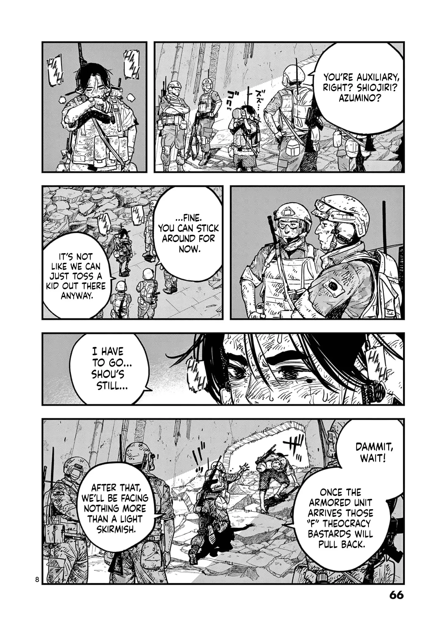 Read Miharu's Seat of War Manga Online
