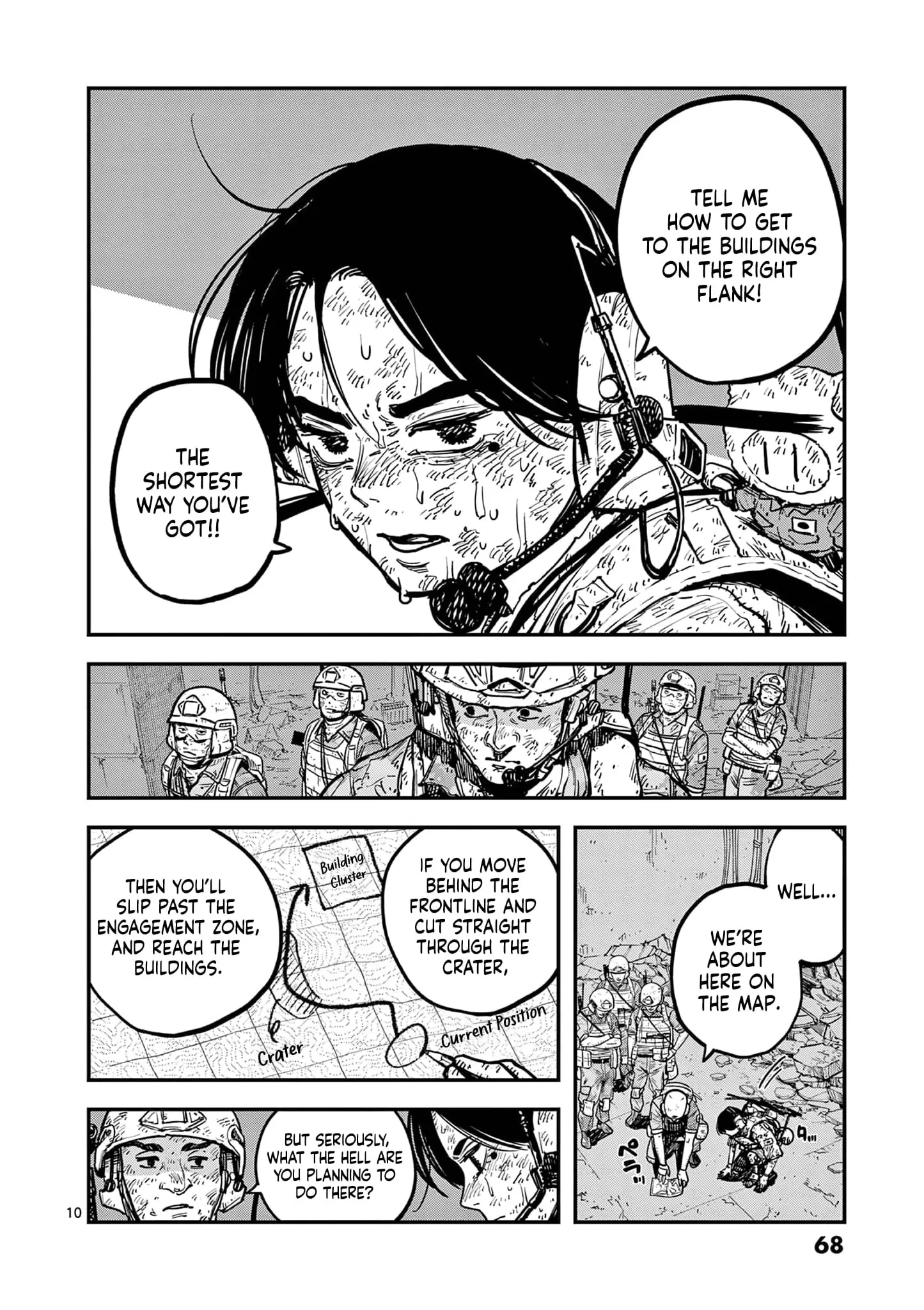 Read Miharu's Seat of War Manga Online