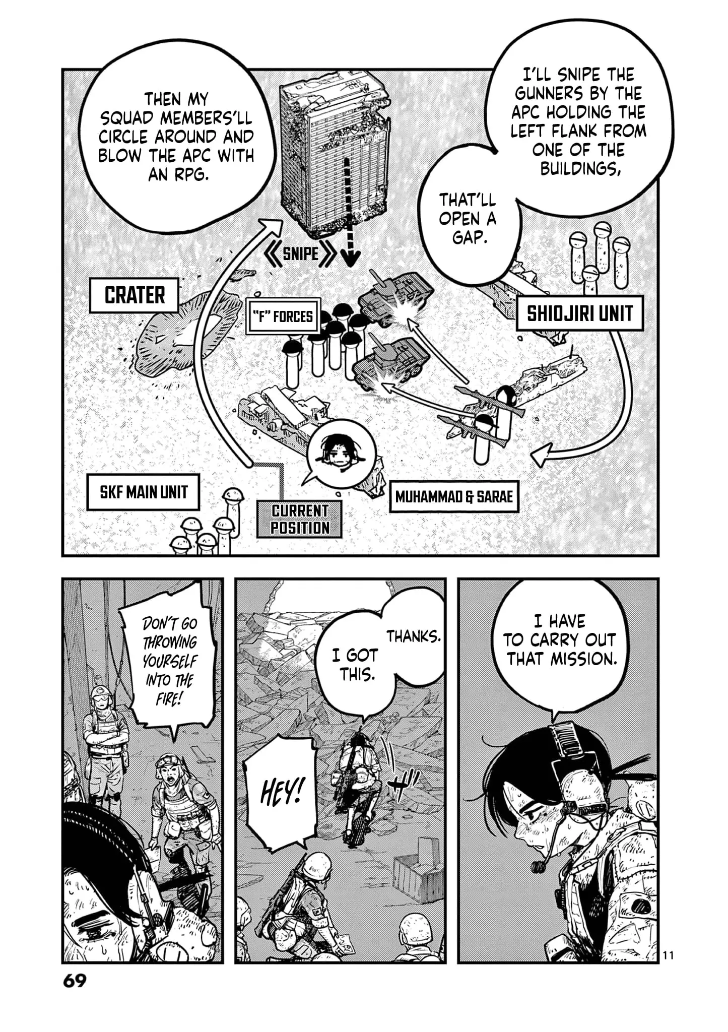 Read Miharu's Seat of War Manga Online