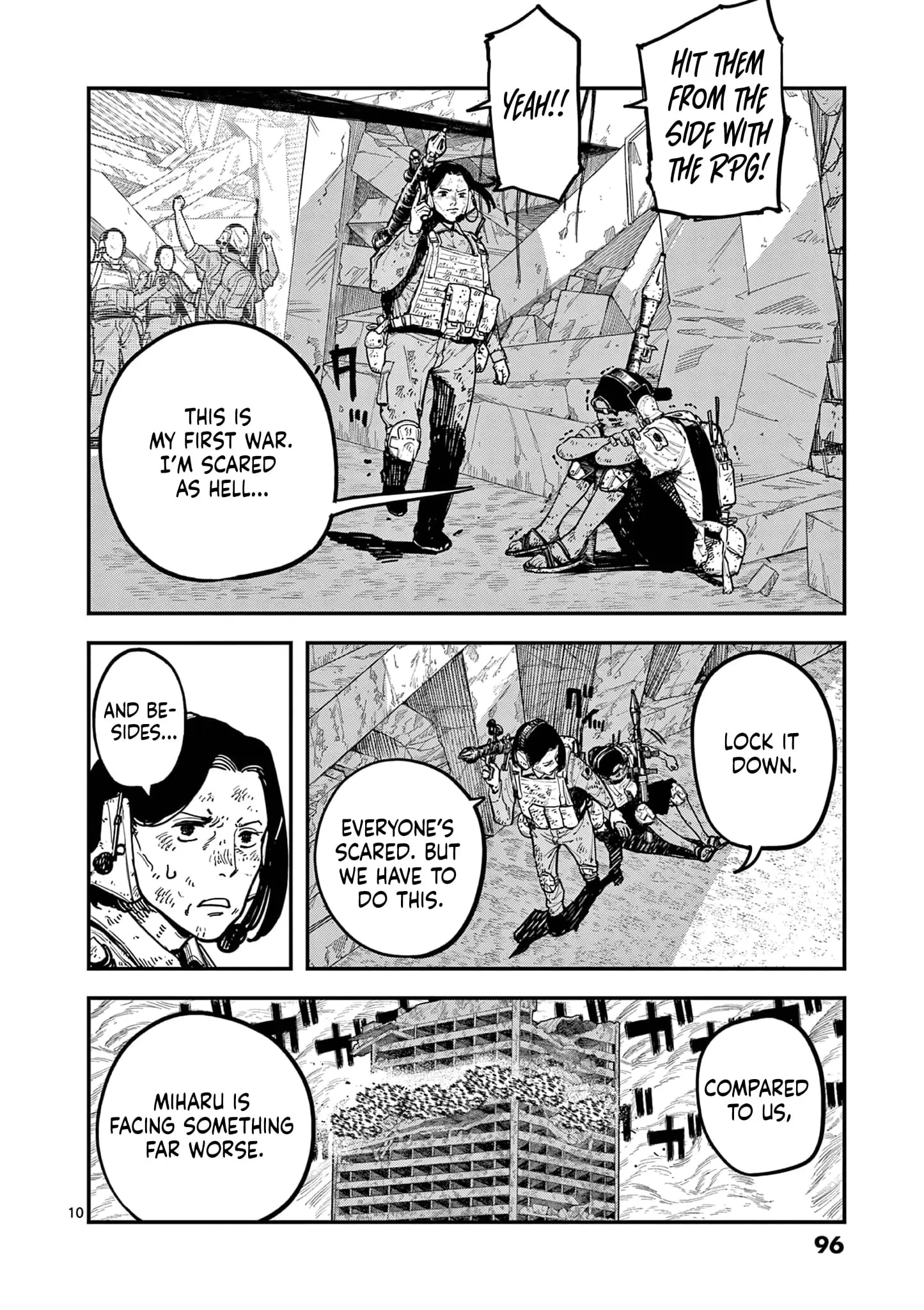Read Miharu's Seat of War Manga Online