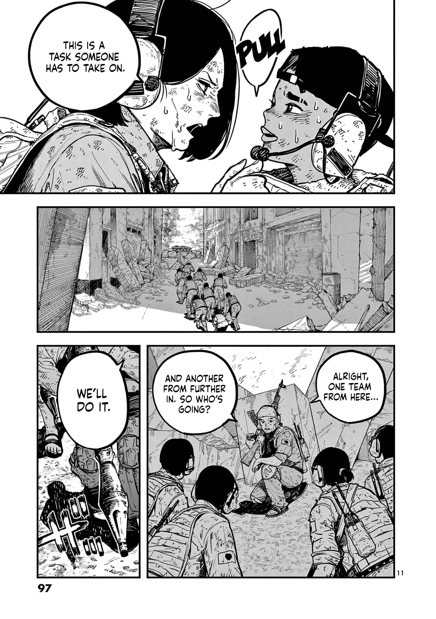 Read Miharu's Seat of War Manga Online