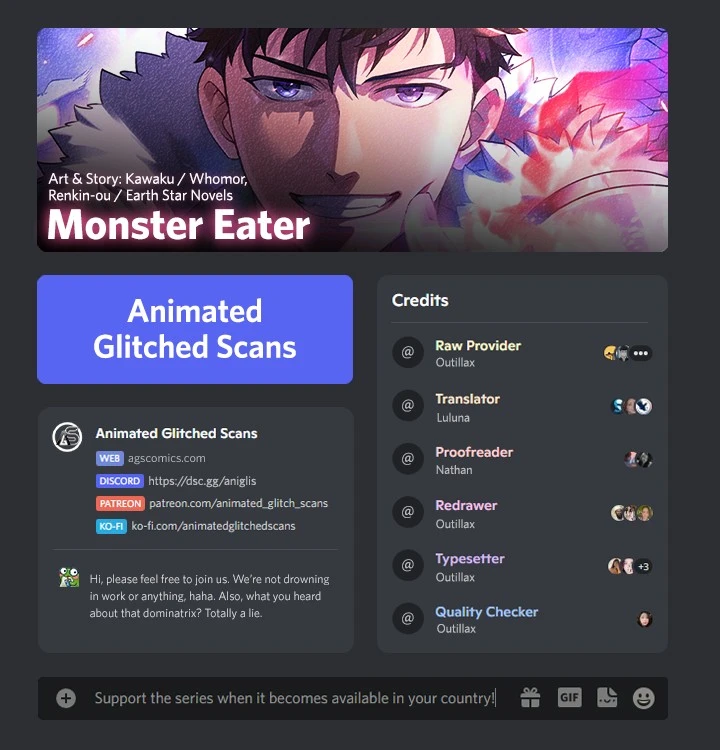 Read Monster Eater Manga Online