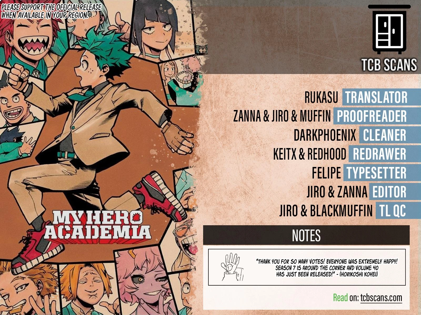 Read My Hero Academia Manga Online