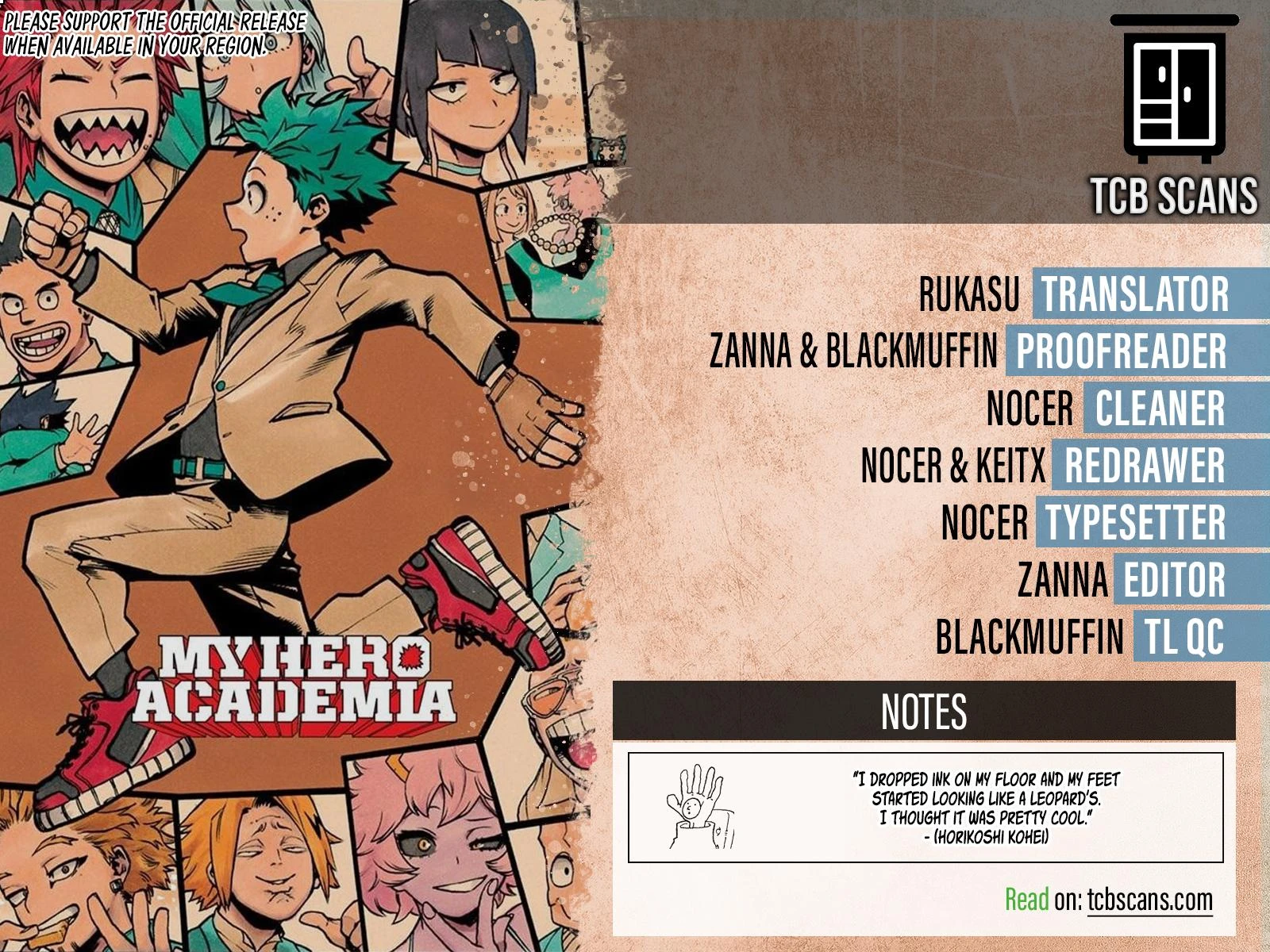 Read My Hero Academia Manga Online