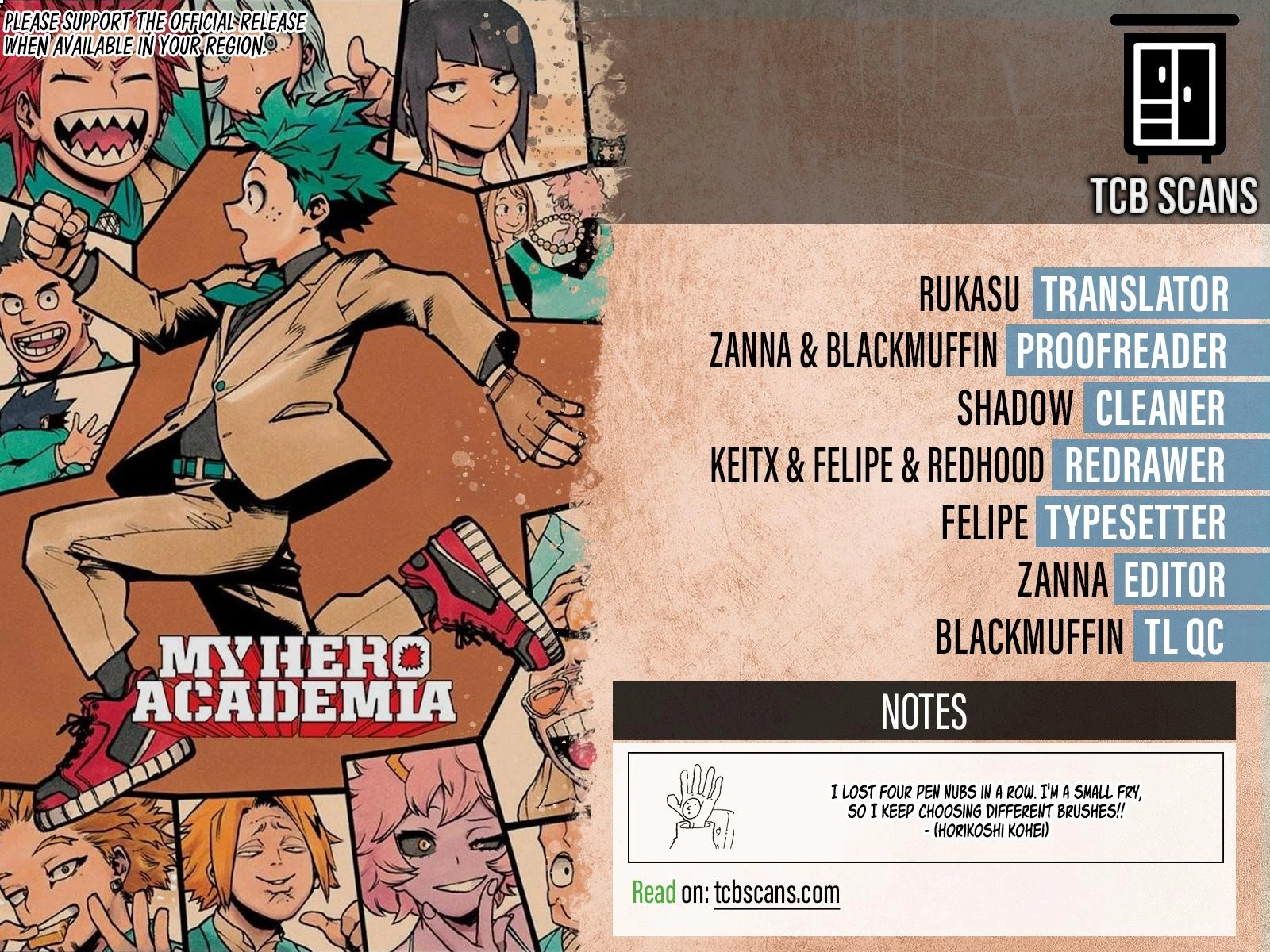 Read My Hero Academia Manga Online