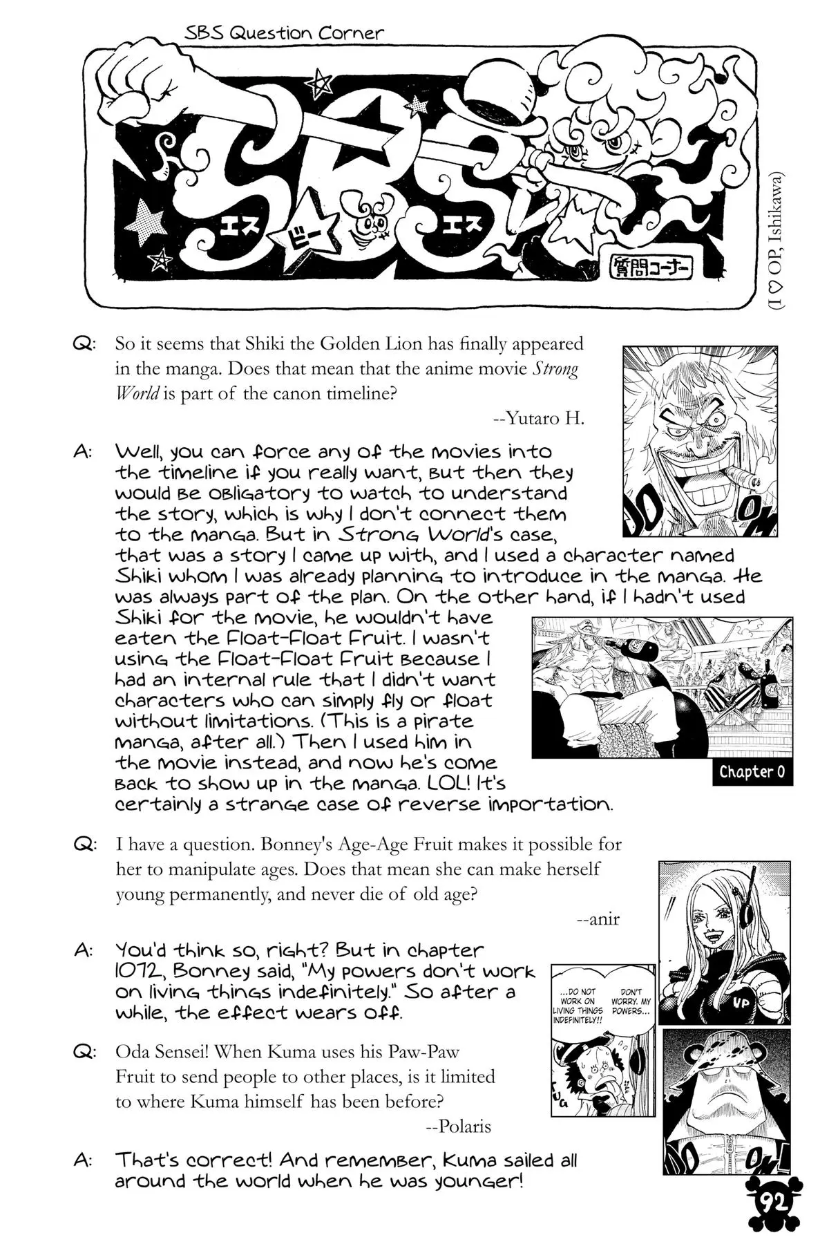 Read One Piece Manga Online