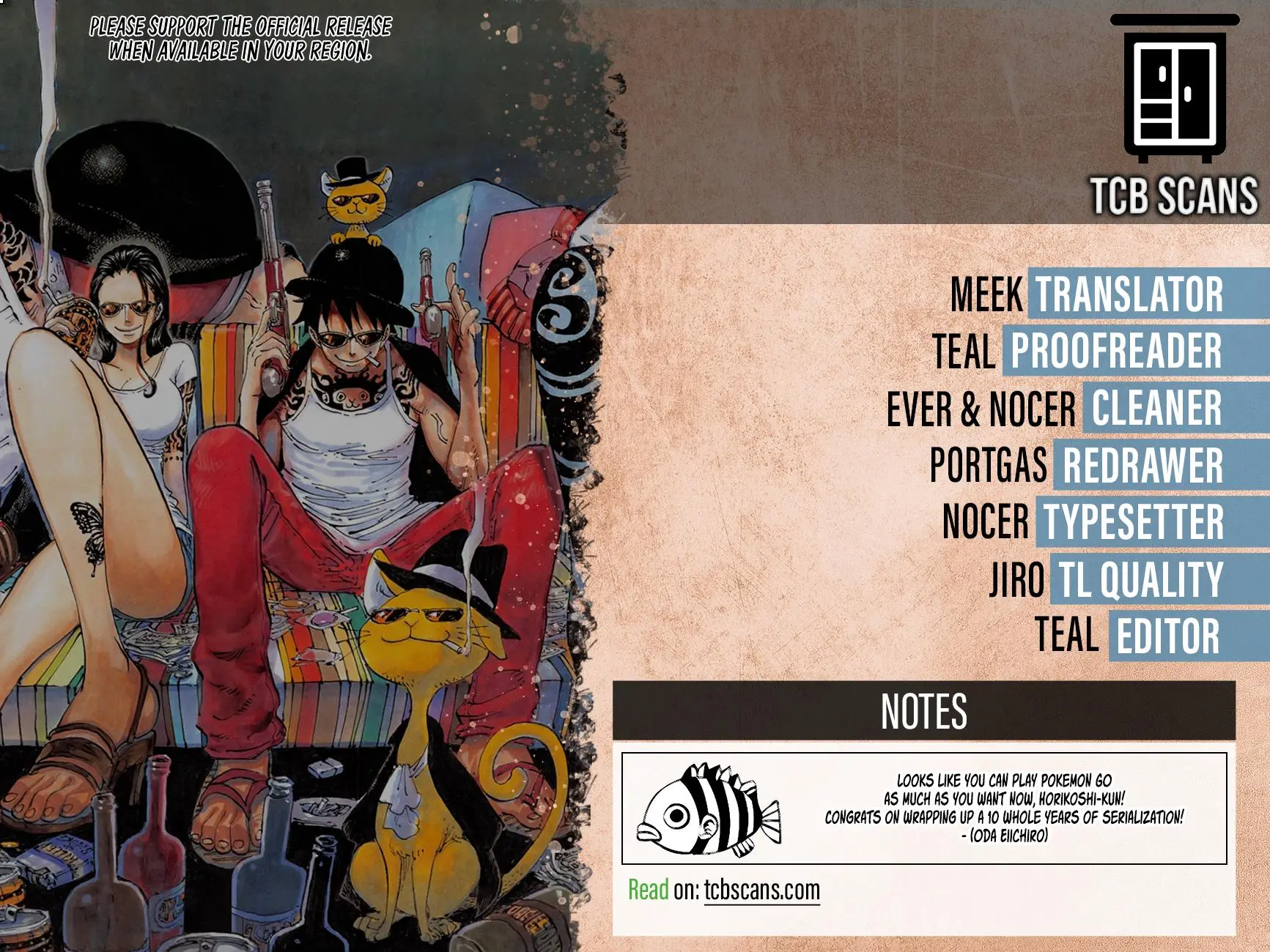 Read One Piece Manga Online