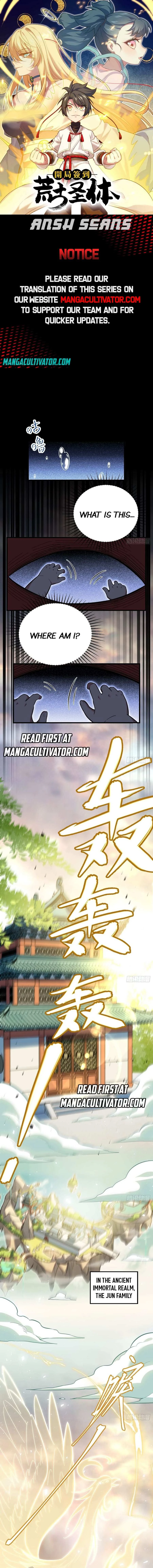 Read Scoring the Sacred Body of the Ancients from the Get-go Manga Online